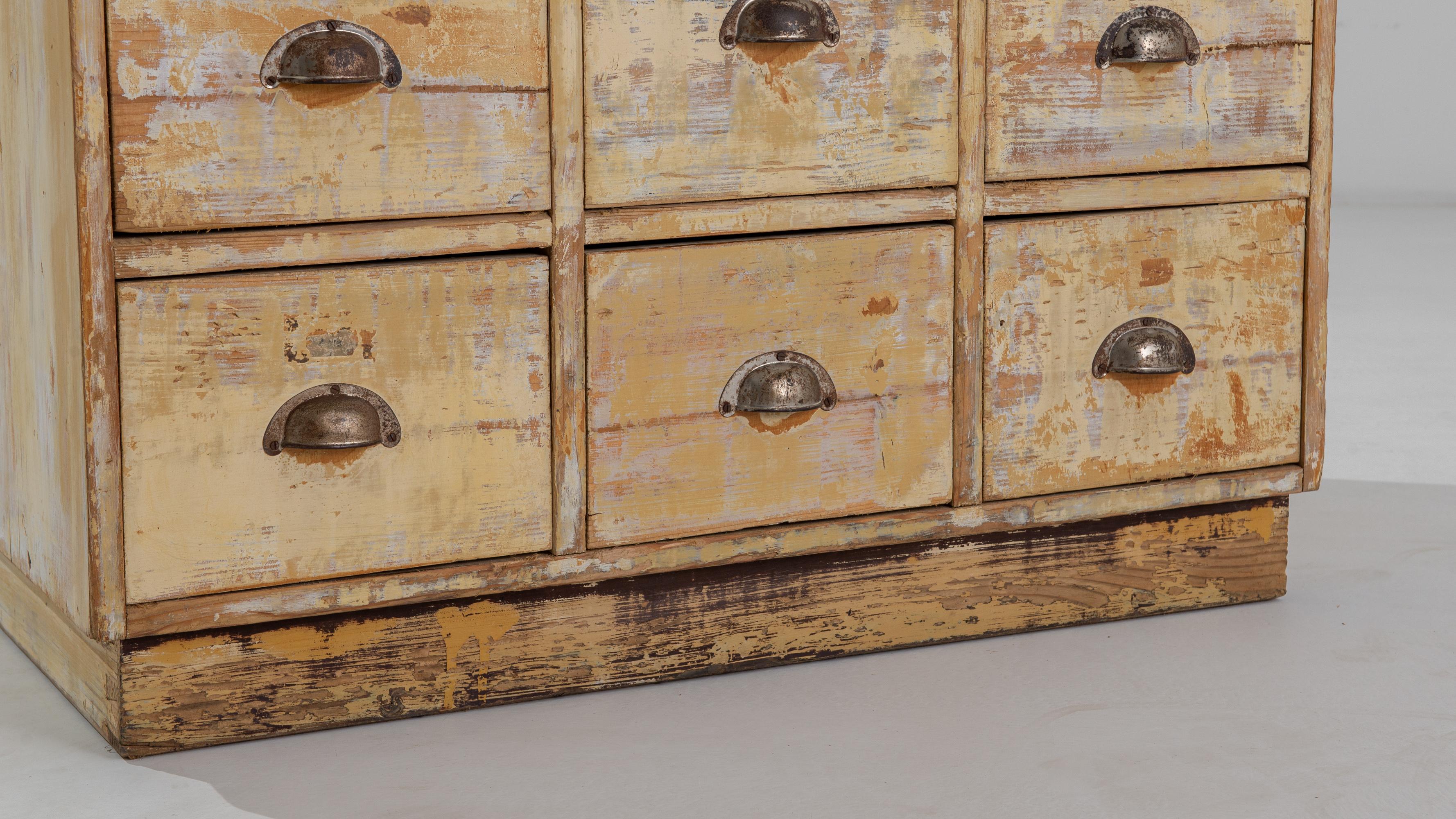 Early 20th Century, Wooden Chest of Drawers For Sale 9