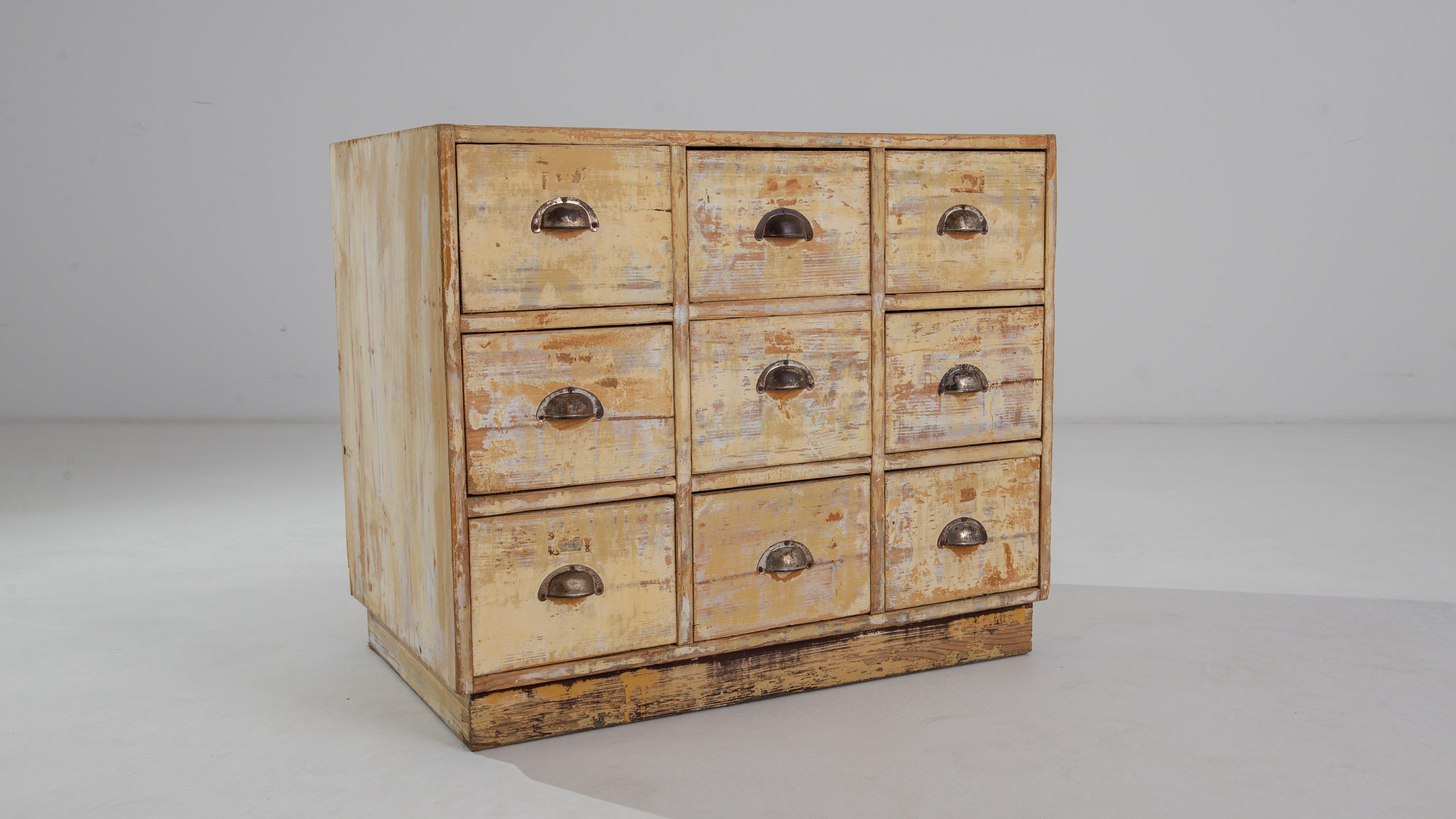 Early 20th Century, Wooden Chest of Drawers For Sale 10