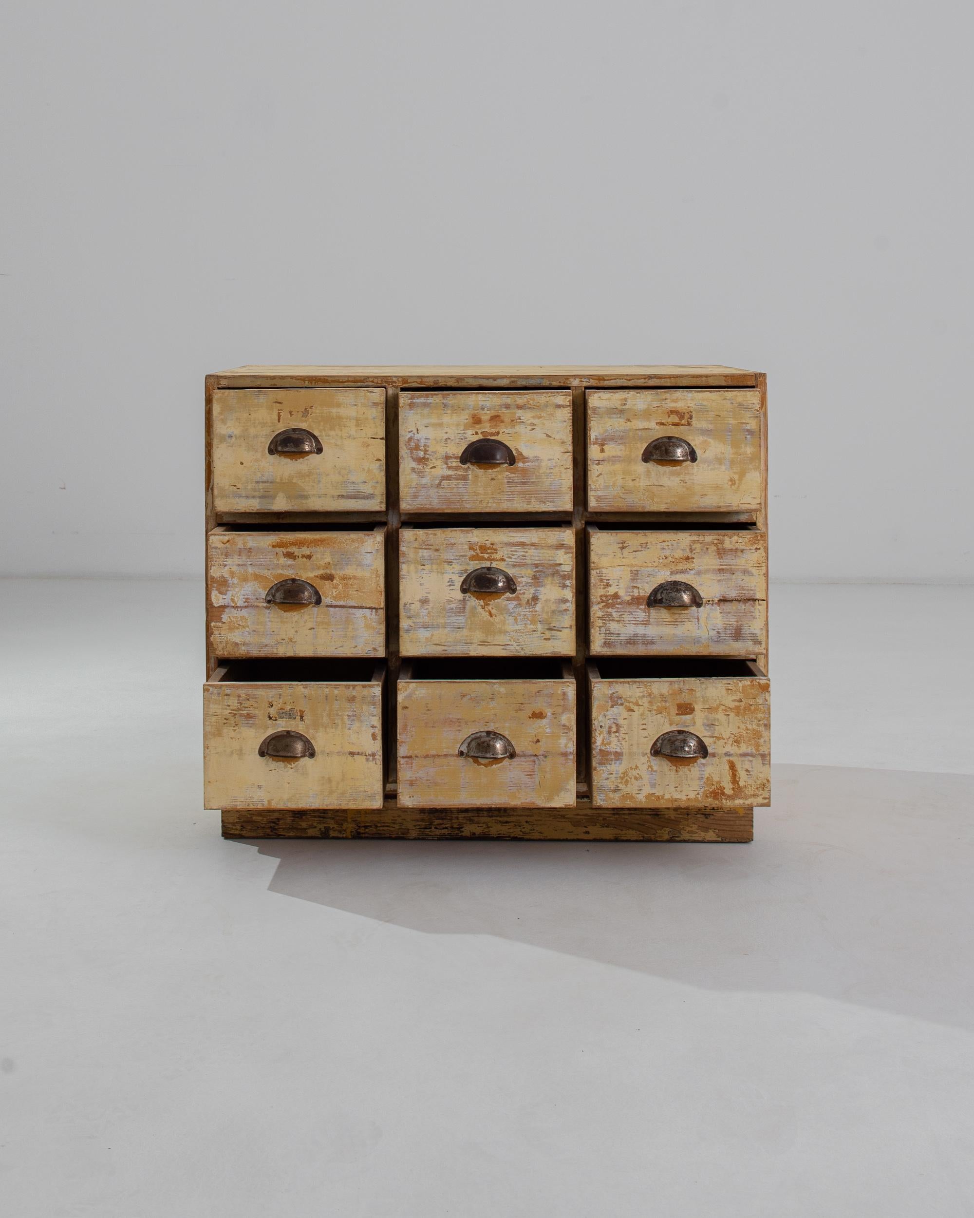 Early 20th Century, Wooden Chest of Drawers For Sale 2