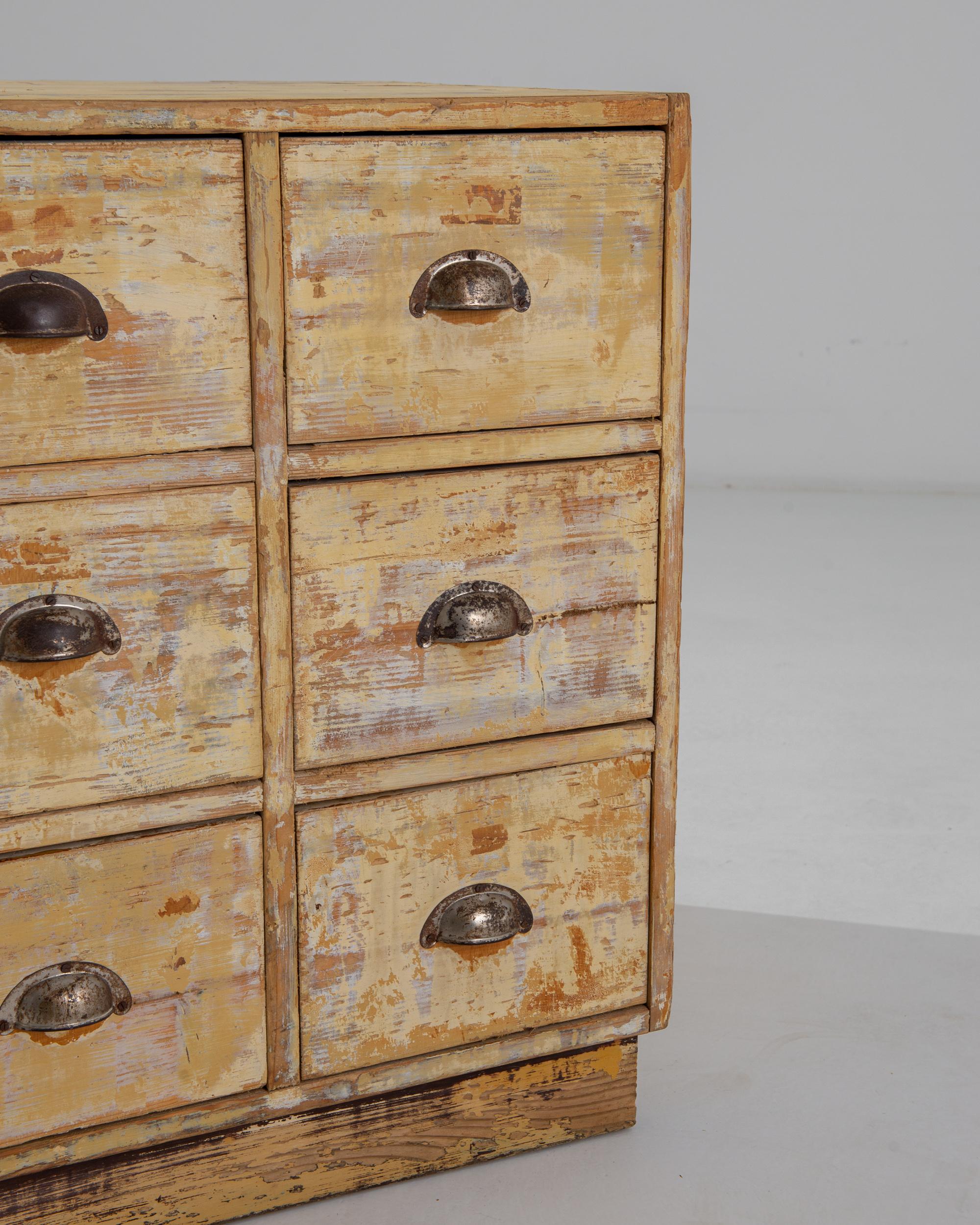 Early 20th Century, Wooden Chest of Drawers For Sale 3