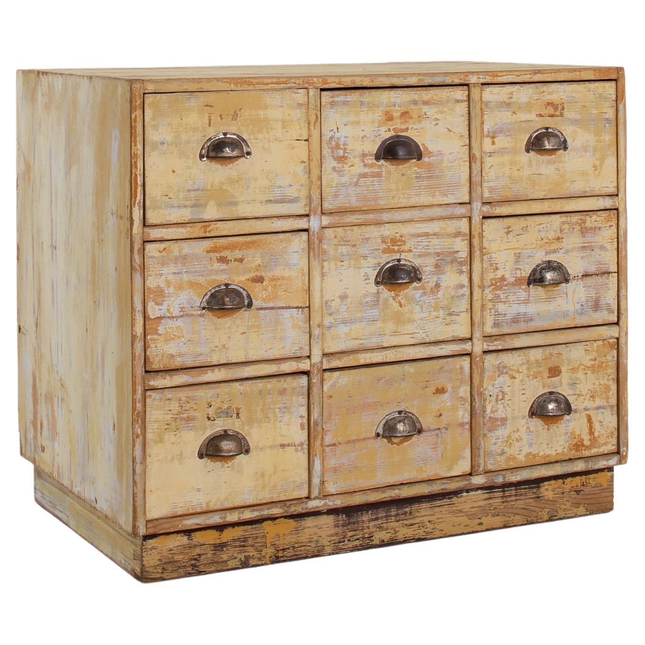 Early 20th Century, Wooden Chest of Drawers For Sale