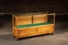 Early 20th Century Wooden Display Case by Rieder and Sons