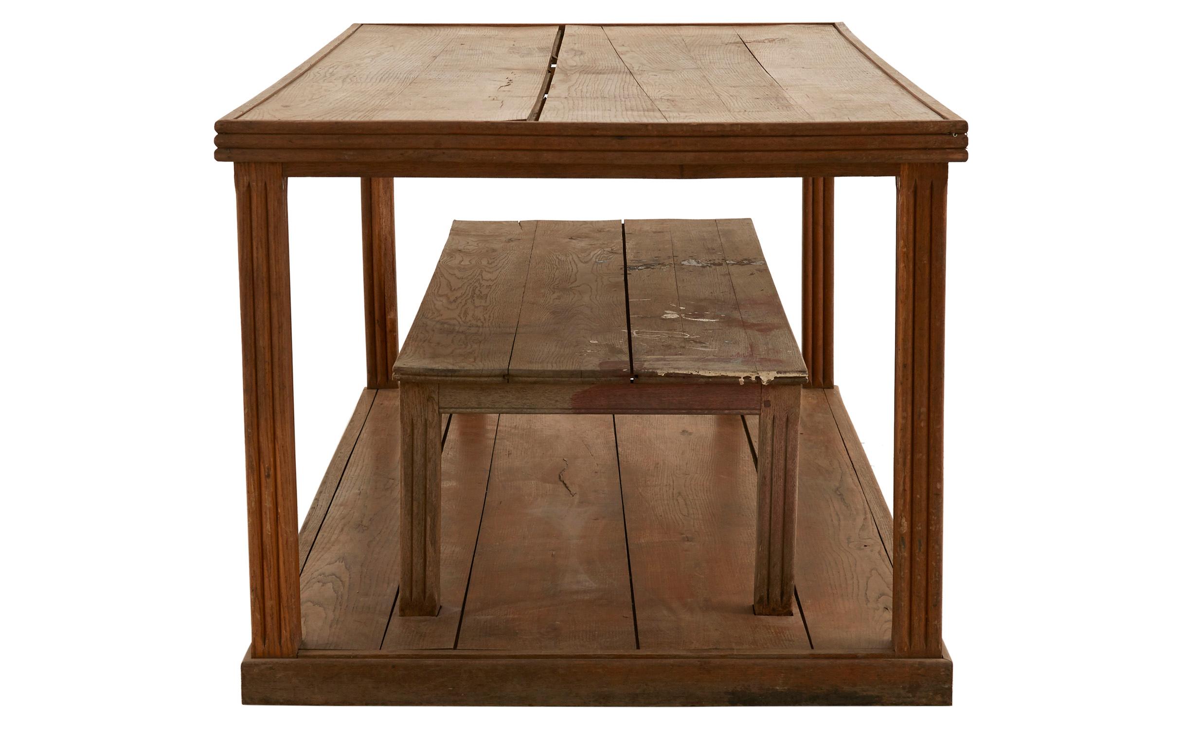 Early 20th Century Wooden Dressmaker's Table (Industriell)