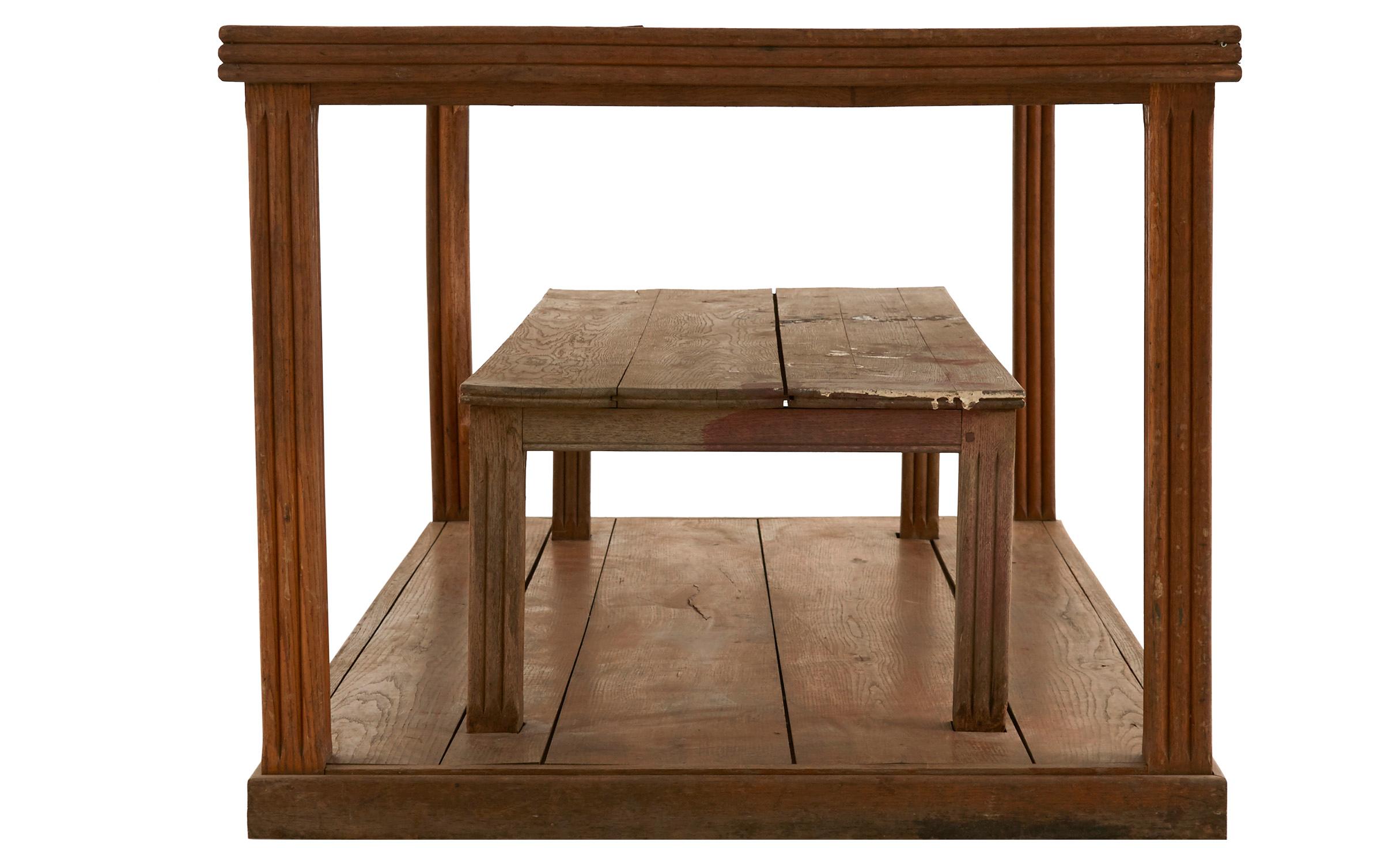 Early 20th Century Wooden Dressmaker's Table (Holz)
