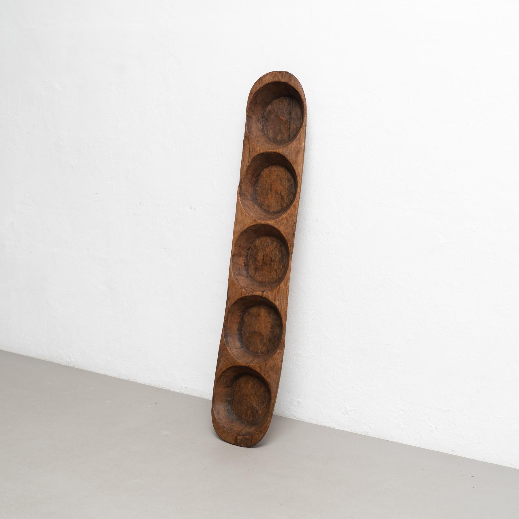 Scultura in legno dell'inizio del XX secolo, ispirata allo stile iconico di Brancusi, Francia in vendita 3