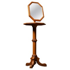 Early 20th Century Wooden Shaving Mirror
