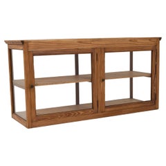 Early 20th Century Wooden Vitrine