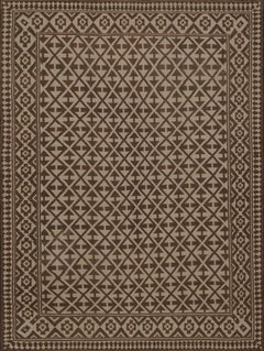 Antique Early 20th Century Wool Handwoven Moroccan Rug