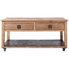 Antique Early 20th Century Work Table