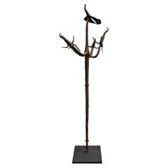 Early 20th Century Wrought Iron Yoruba Ọ̀sanyìn Staff