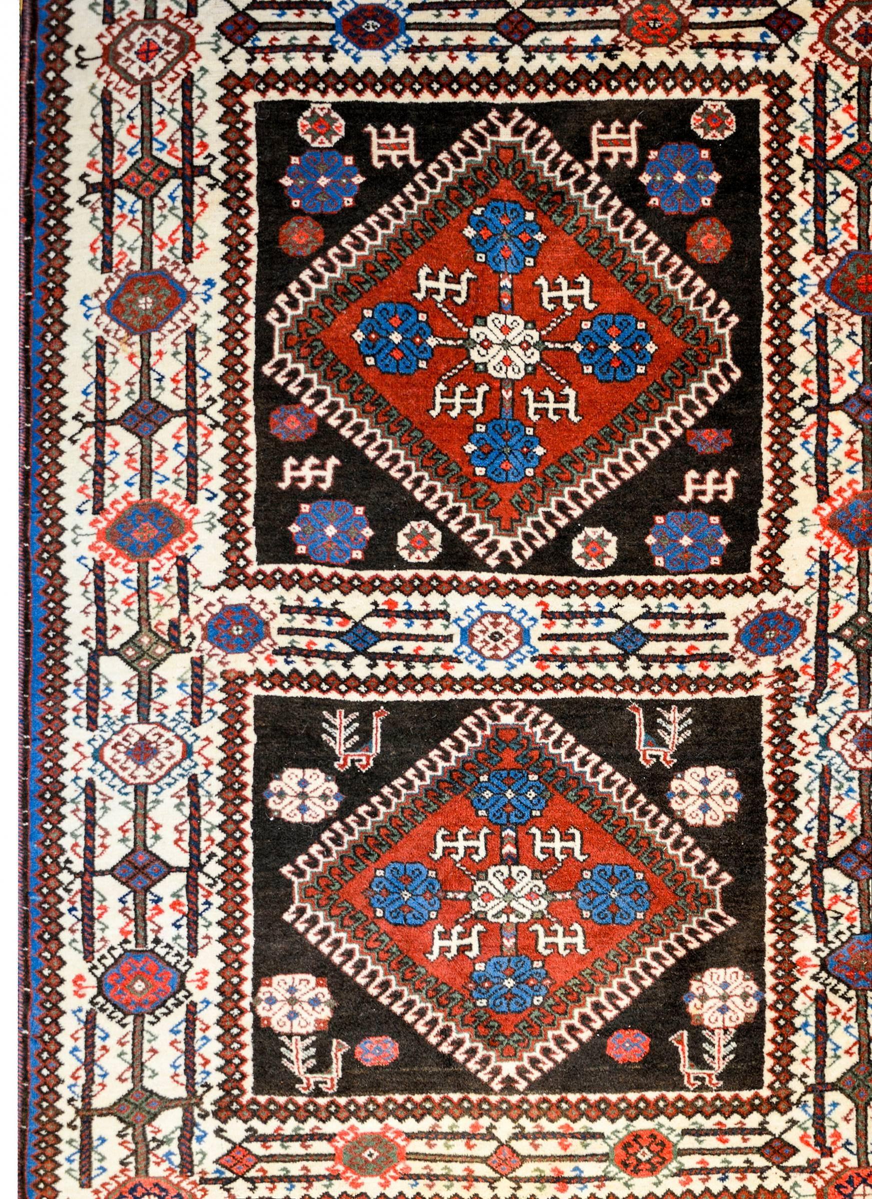 Tribal Early 20th Century Yalameh Rug