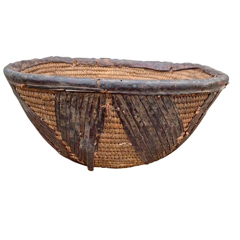 Early 20th Century Yoruba Basket For Sale at 1stdibs