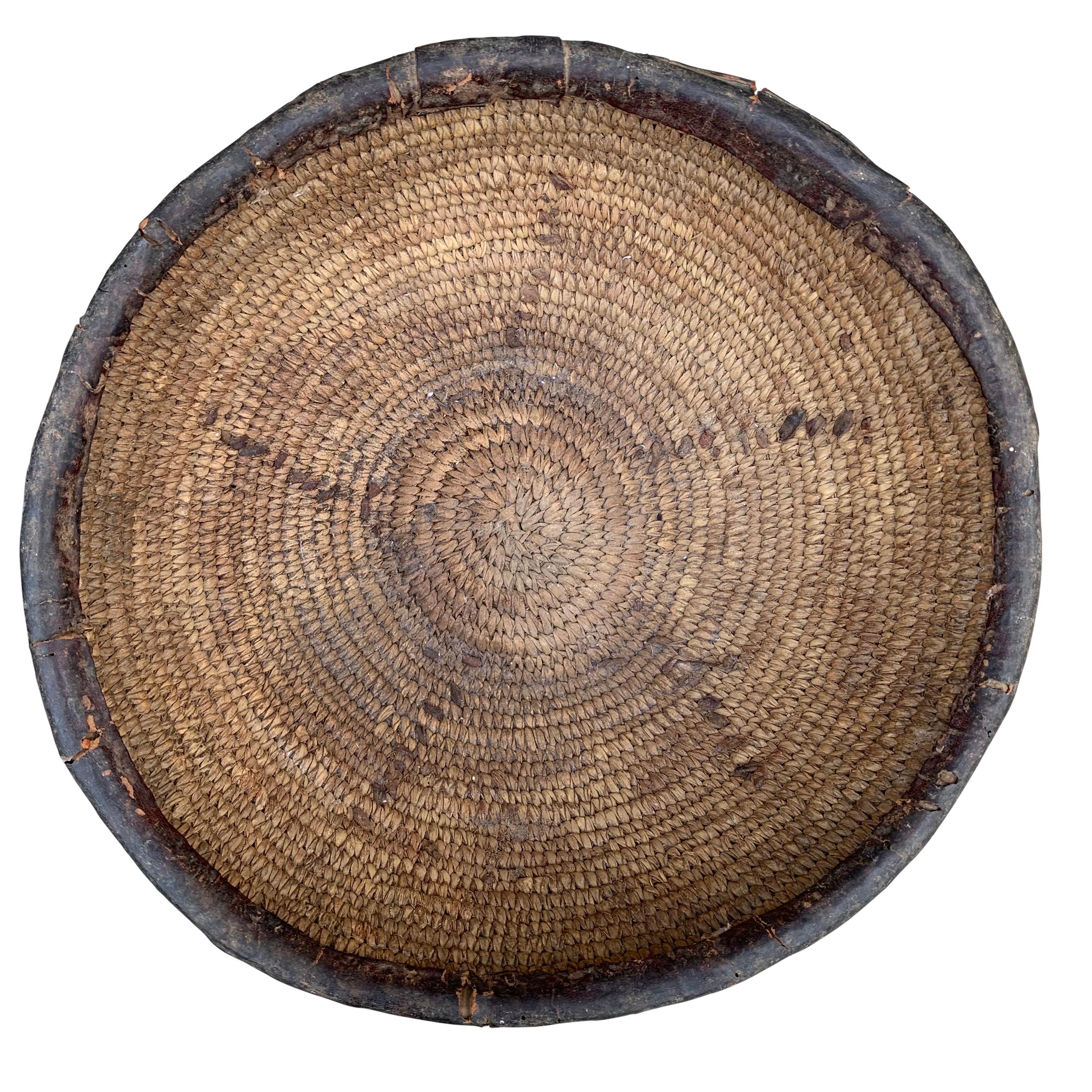 Nigerian Early 20th Century Yoruba Basket