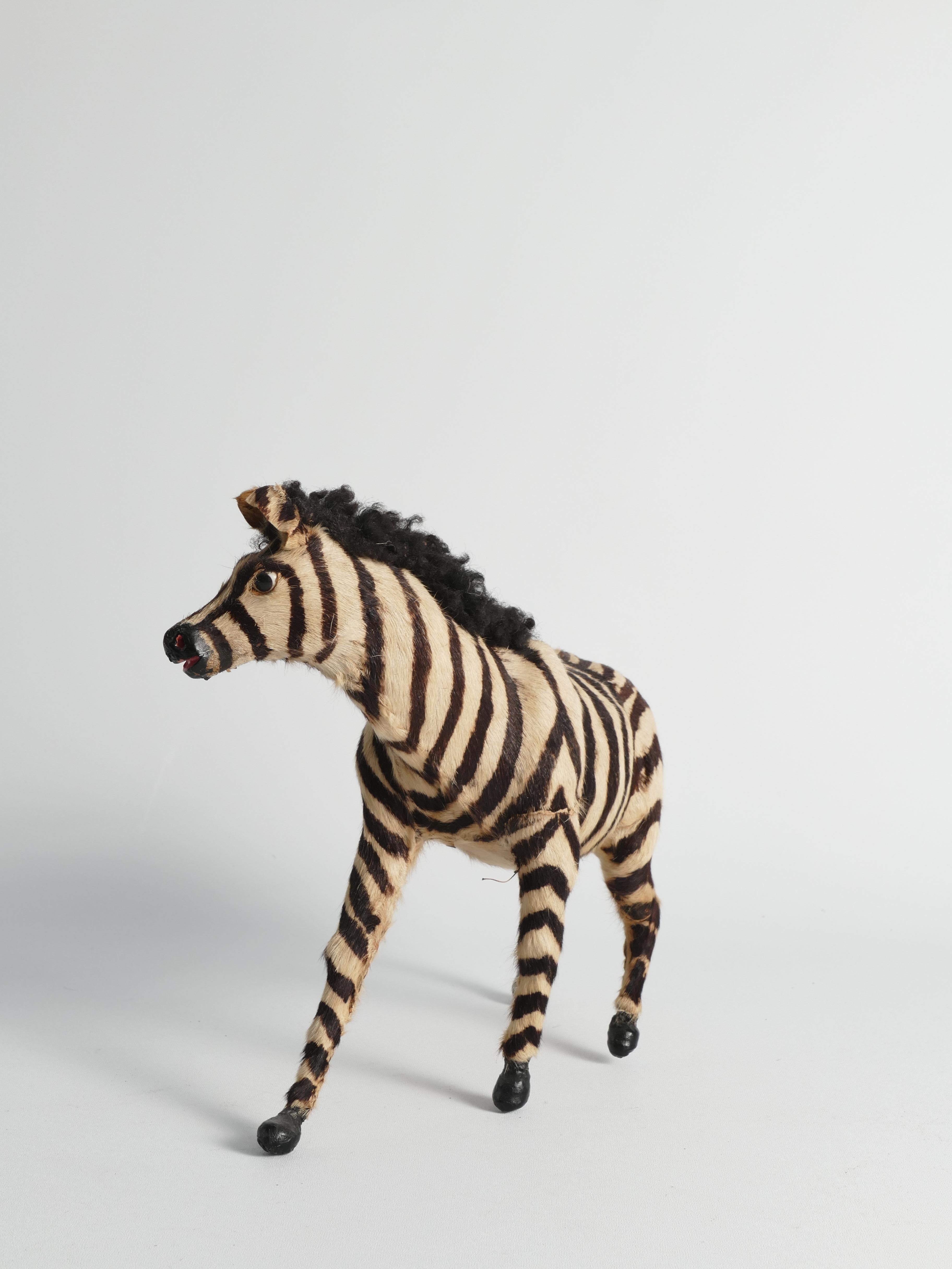 Early 20th Century Zebra Figurine For Sale 5