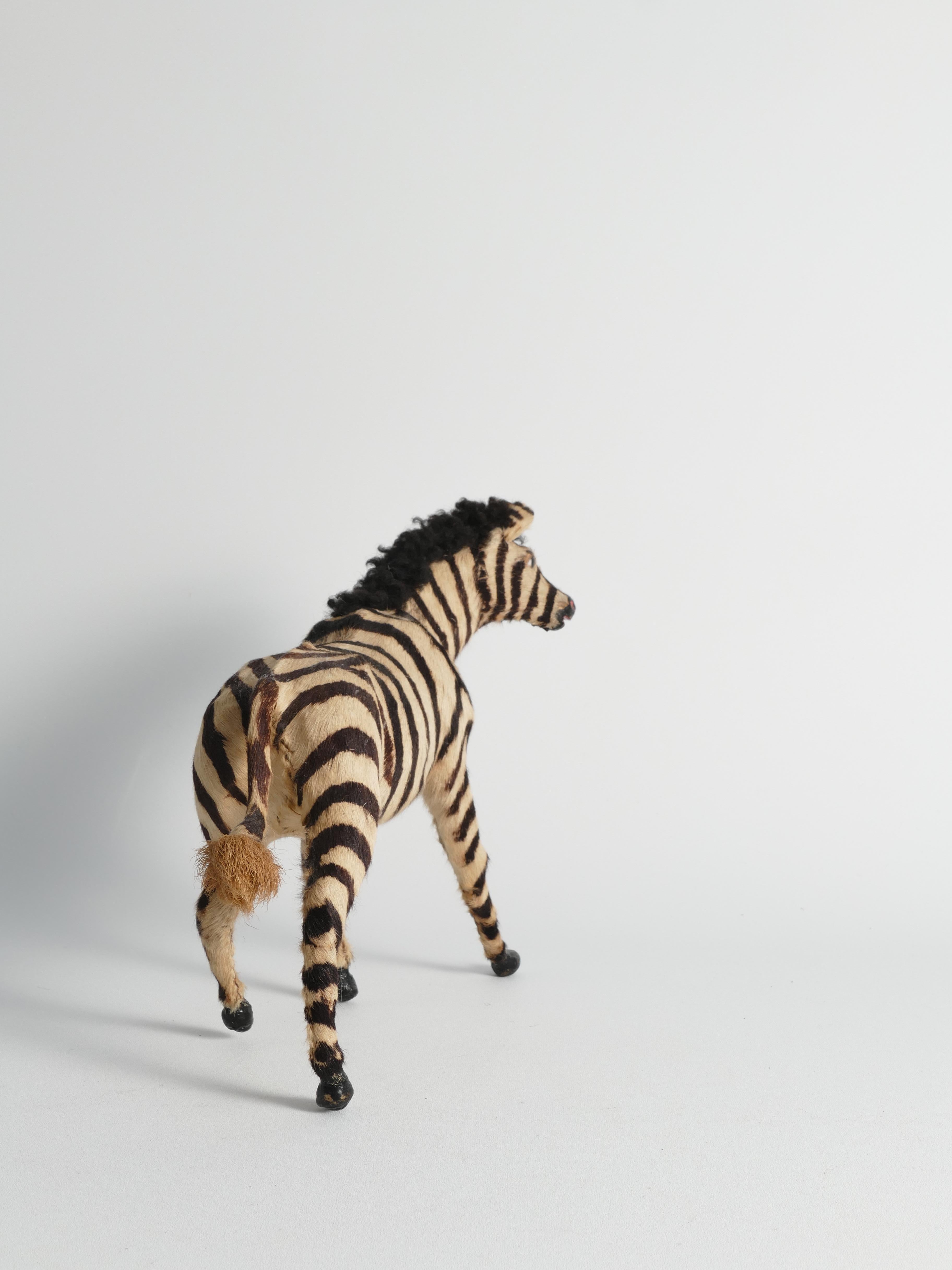 Early 20th Century Zebra Figurine For Sale 6