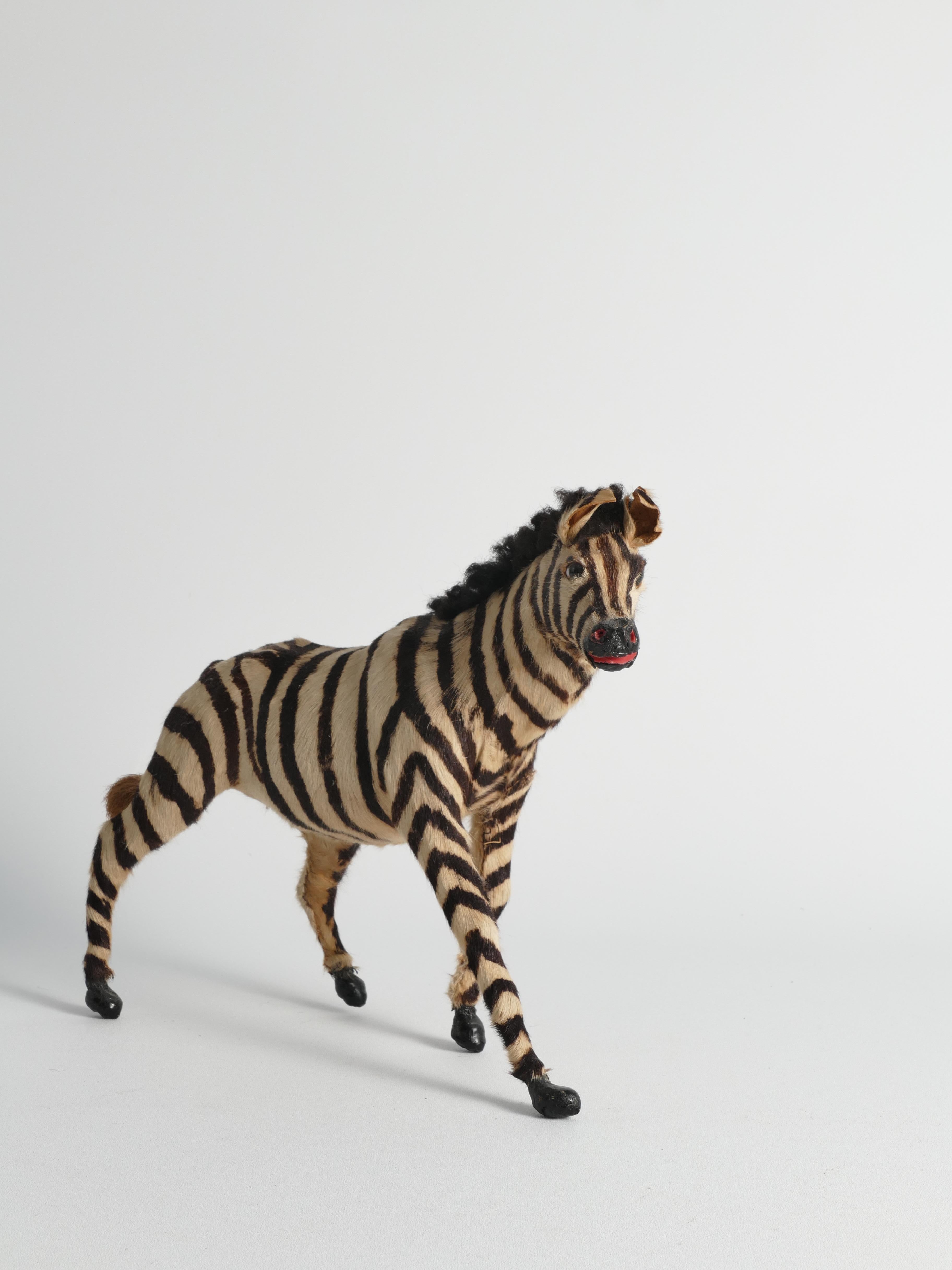 Early 20th Century Zebra Figurine For Sale 8