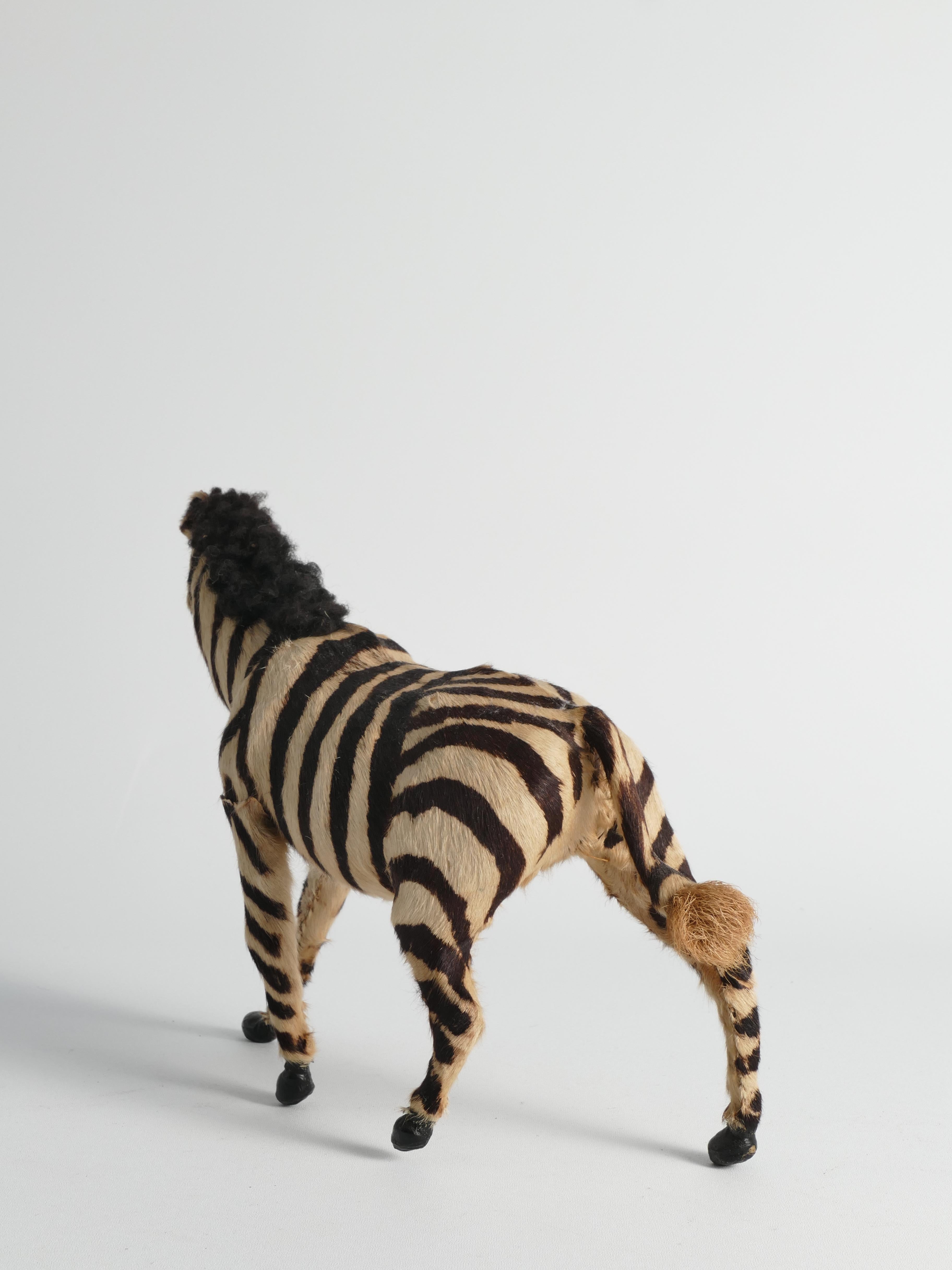 Early 20th Century Zebra Figurine For Sale 3