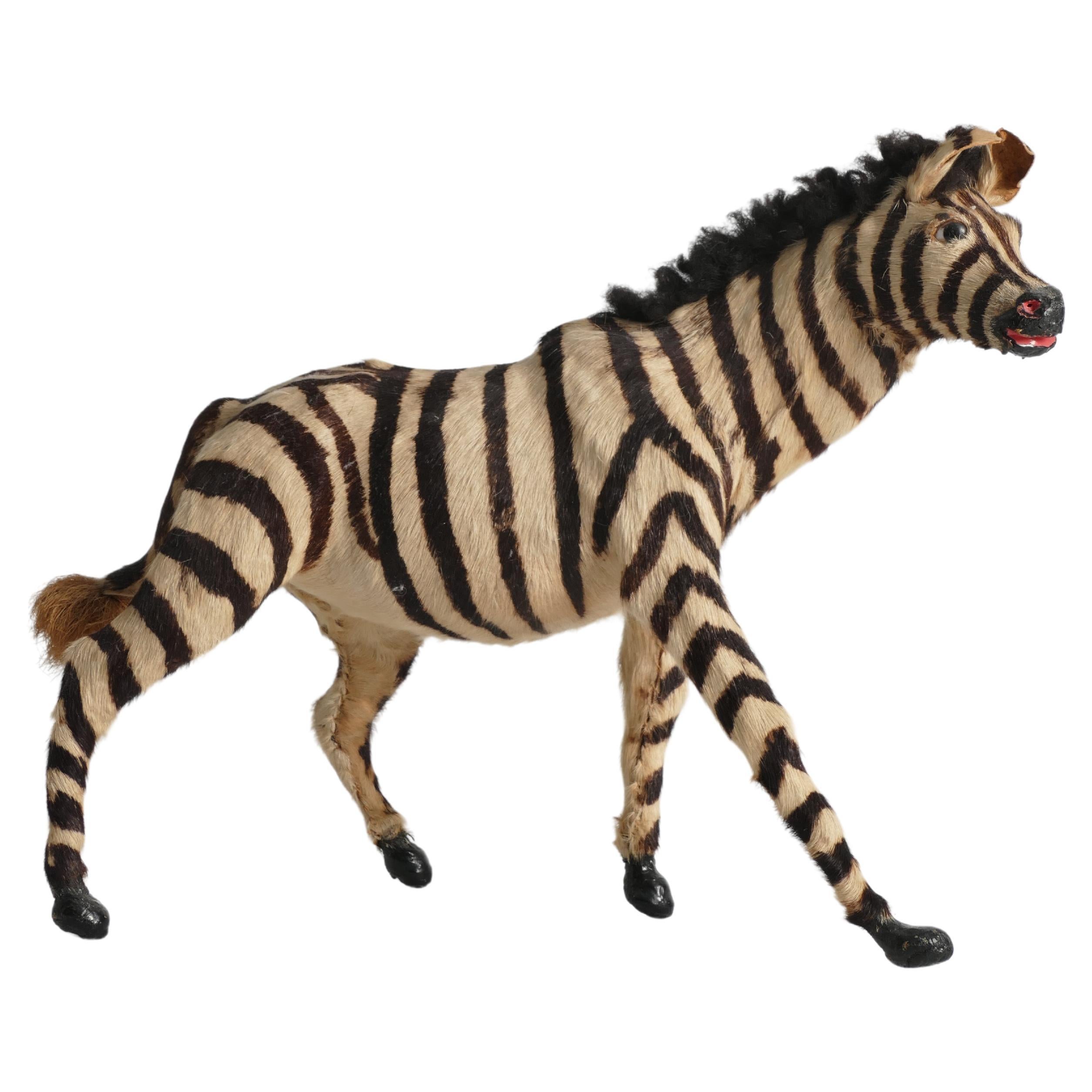 Early 20th Century Zebra Figurine For Sale