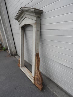 Early 20th Decorative Century Cast Iron Window Frames