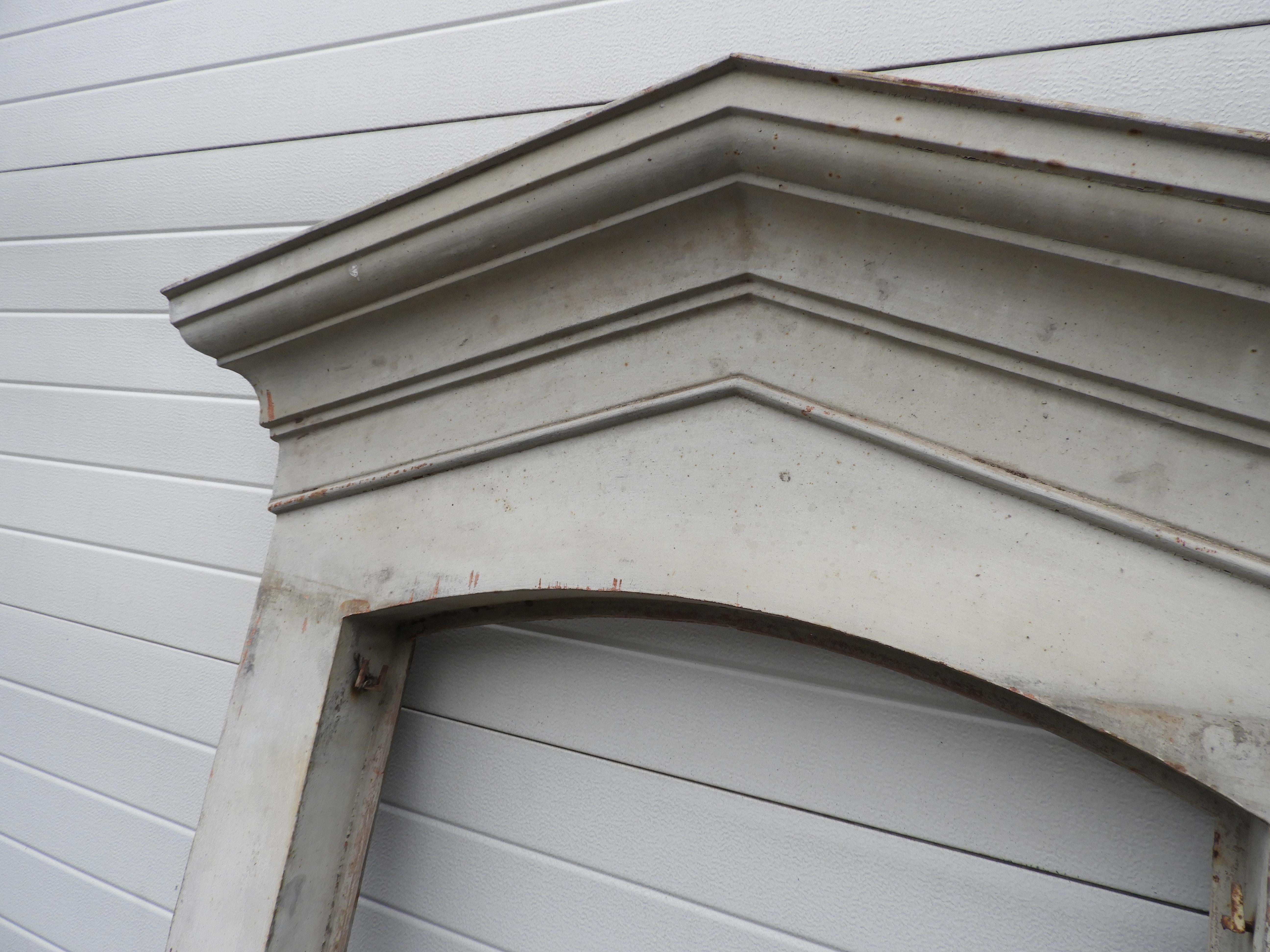 20th Century Early 20th Decorative Century Cast Iron Window Frames For Sale