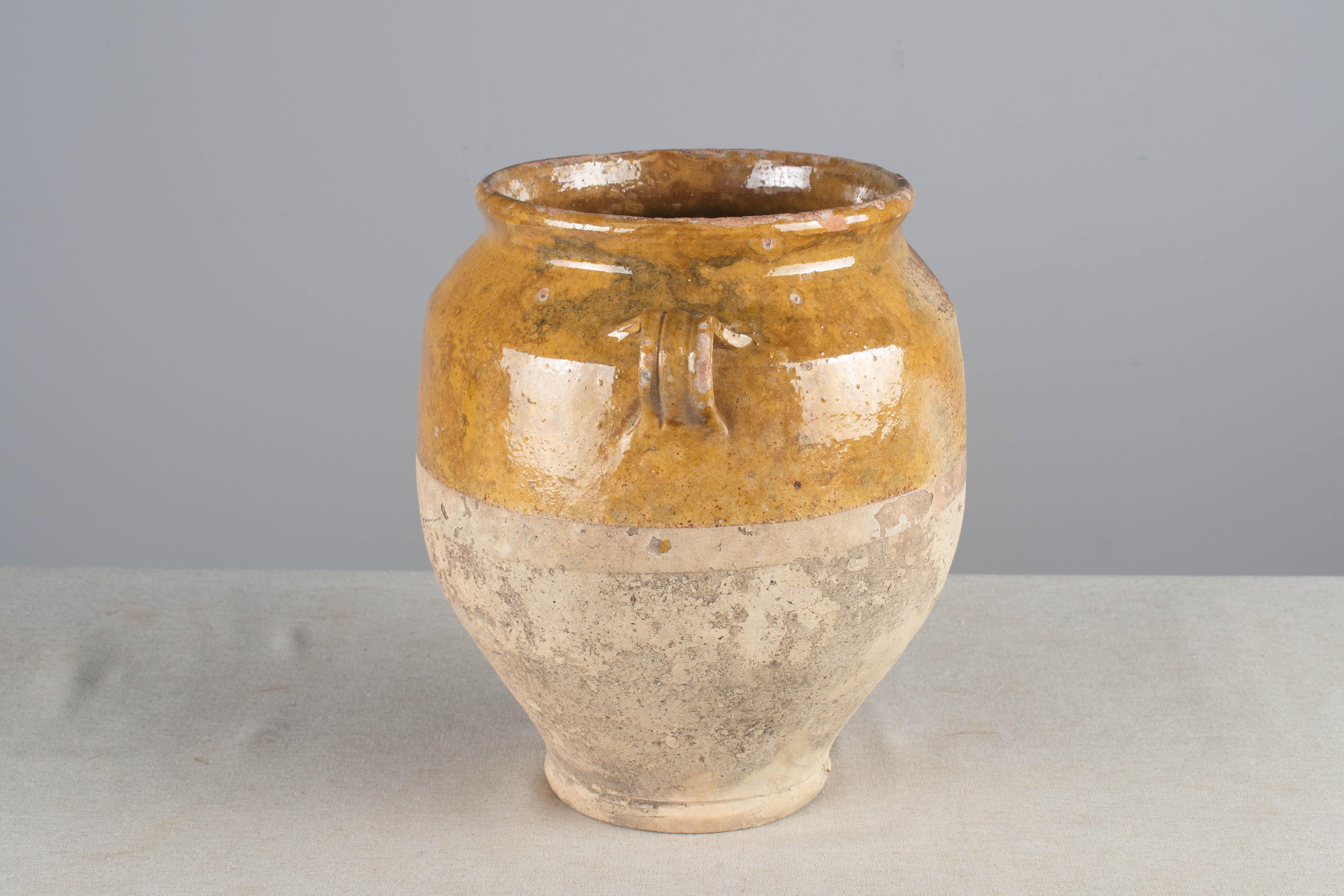 Early 20th French Terracotta Vase or Pot à Confit 11