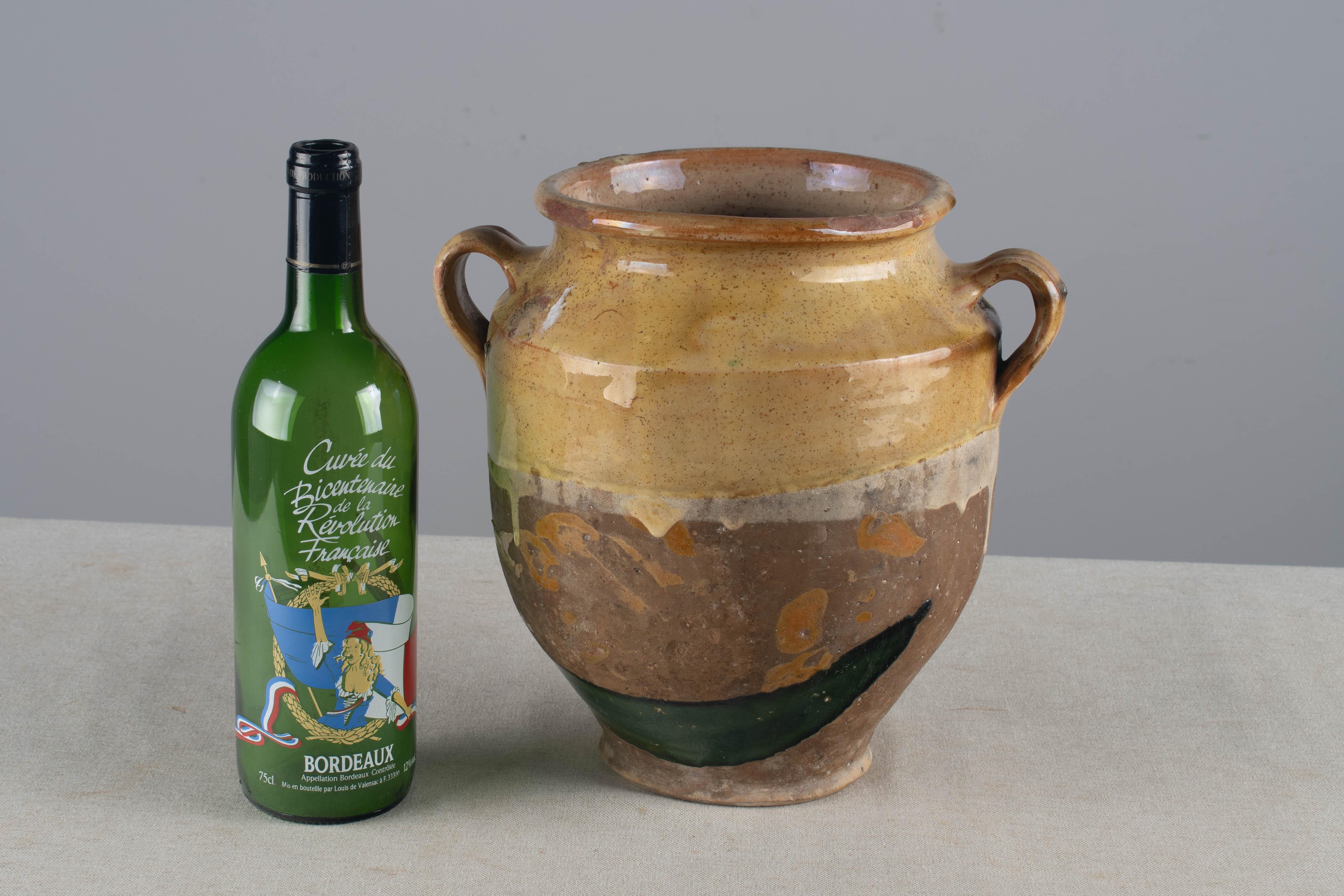 Terre cuite Vase ou Pot à Confit en terre cuite français du début du 20e siècle en vente