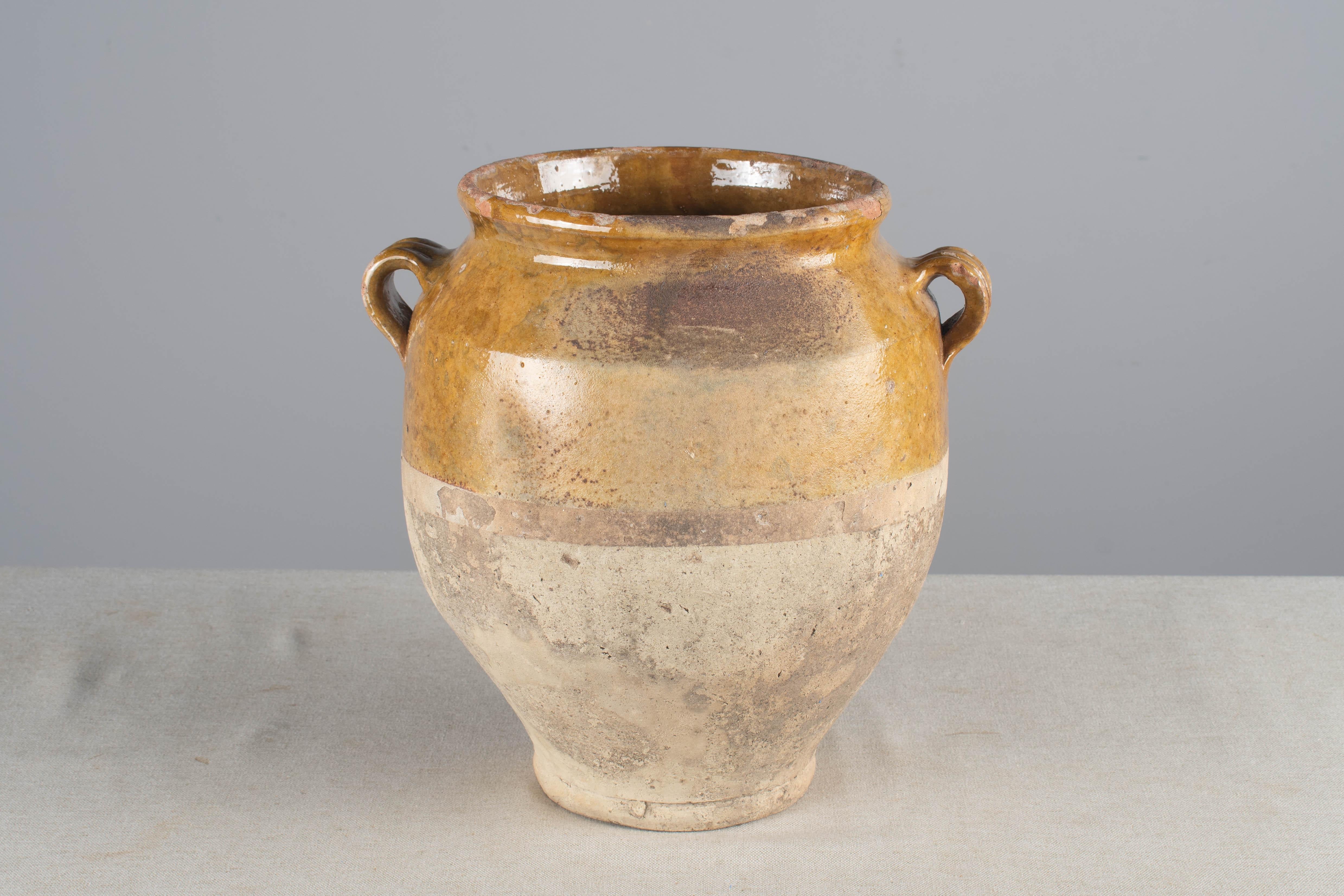 20th Century Early 20th French Terracotta Vase or Pot à Confit 11