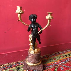 Early 20th Important Pair of Candelabras