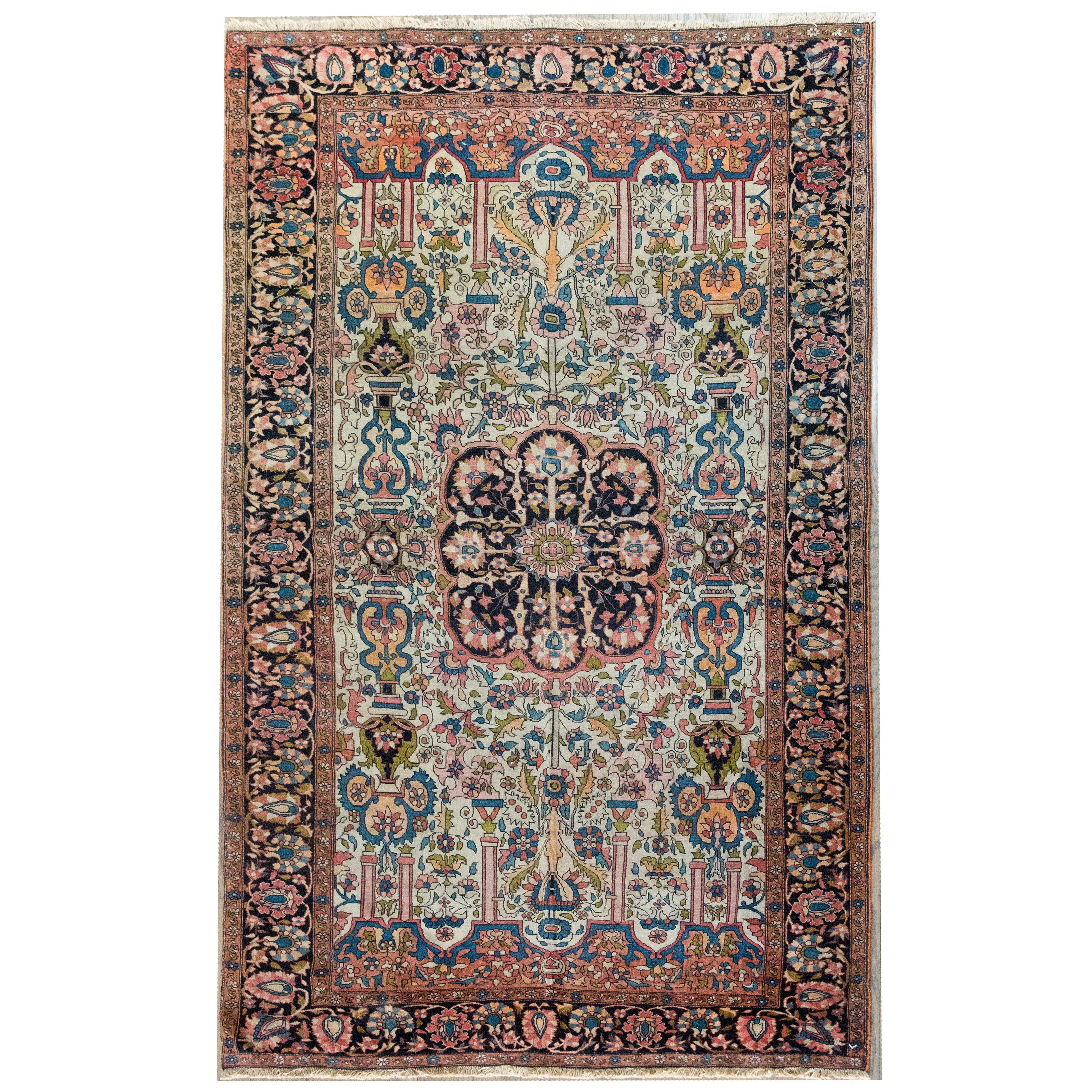 Early 20th Persian Sarouk Farahan Rug For Sale