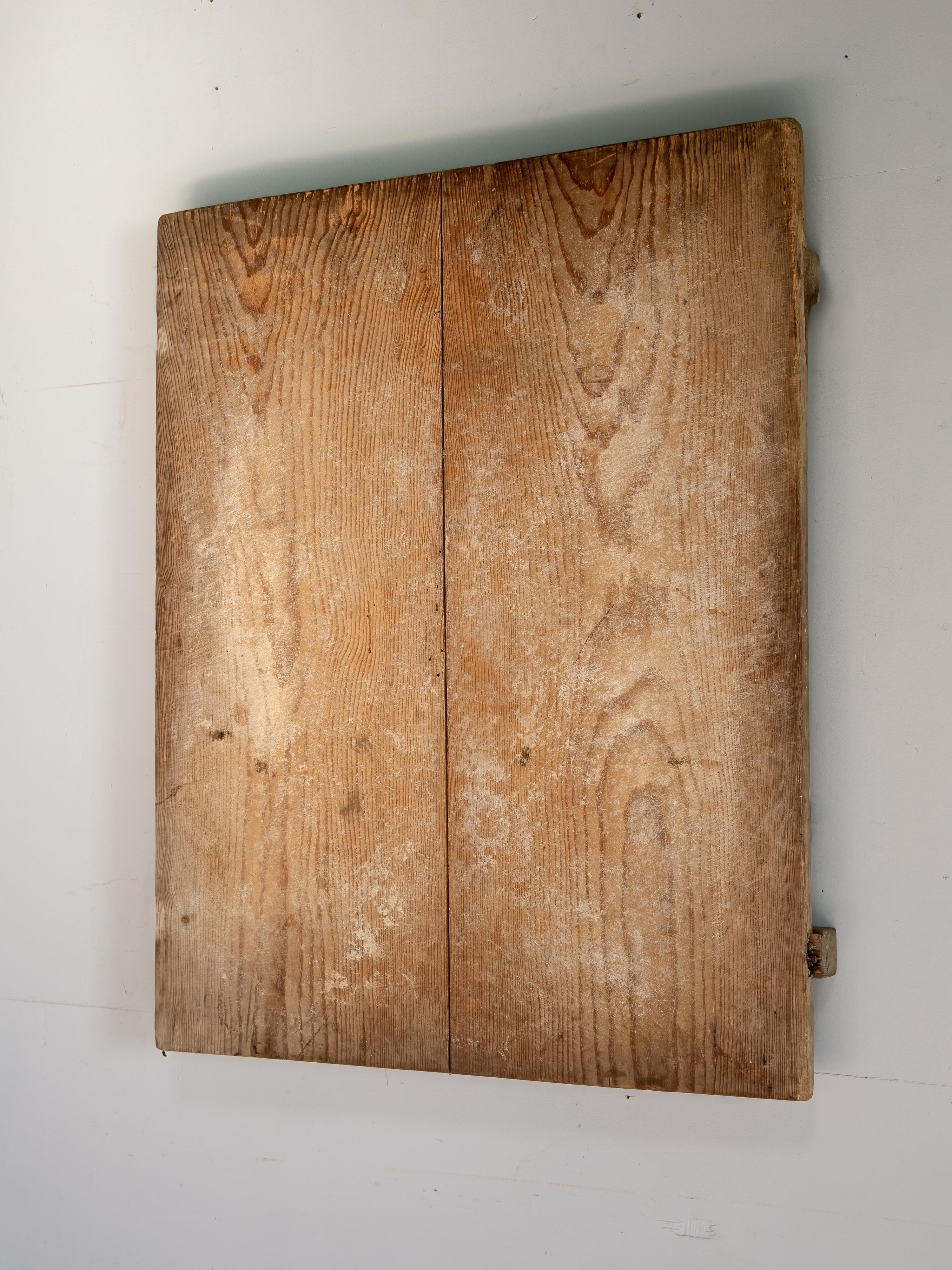 Giapponese inizio 20° Wabi sabi giapponese, decorazione da parete in legno, mingei primitivo in vendita