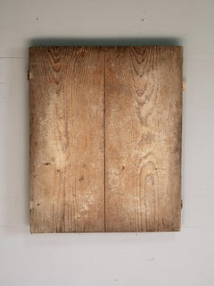 early 20th Wabi sabi Japanese dough board, wood wall decor, primitive mingei