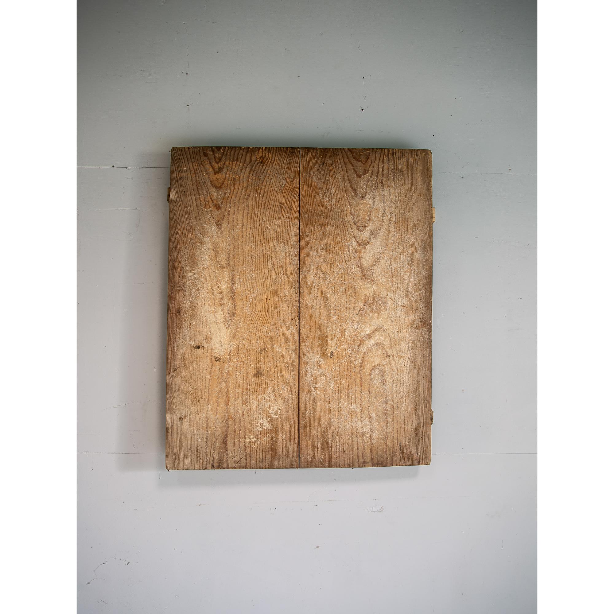Giapponese inizio 20° Wabi sabi giapponese, decorazione da parete in legno, mingei primitivo in vendita