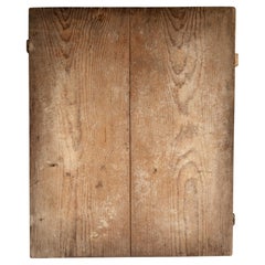 principios del 20 Wabi sabi tablero de masa japonesa, decoración de pared de madera, mingei primitivo