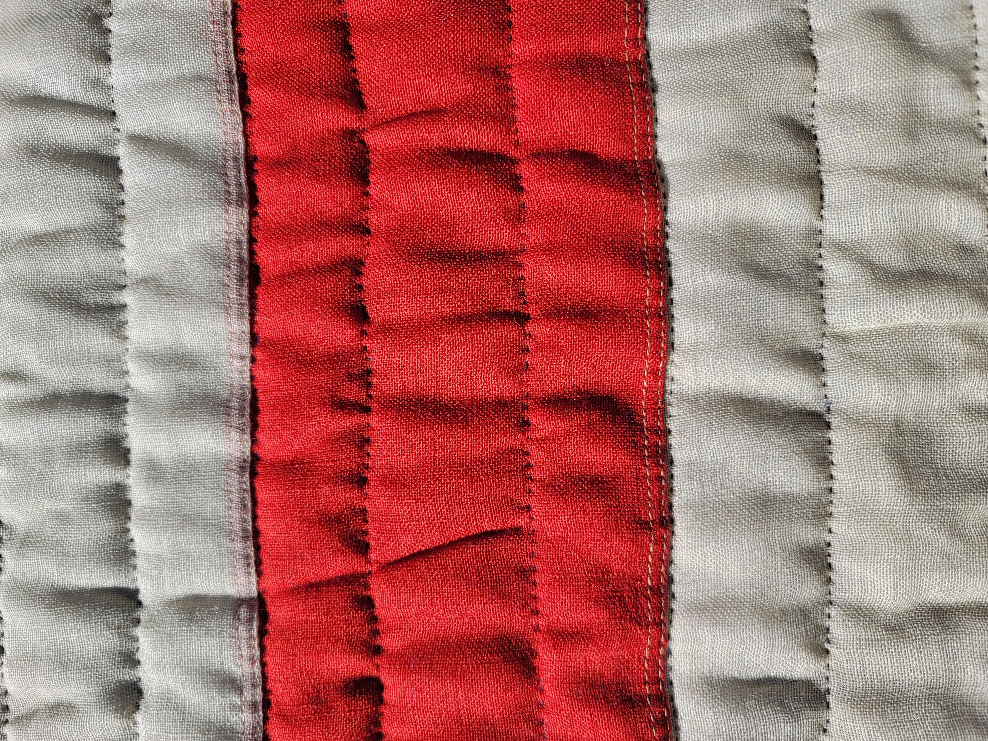 Adirondack Début du 20e siècle, édredon en laine 45 étoiles avec drapeau en vente