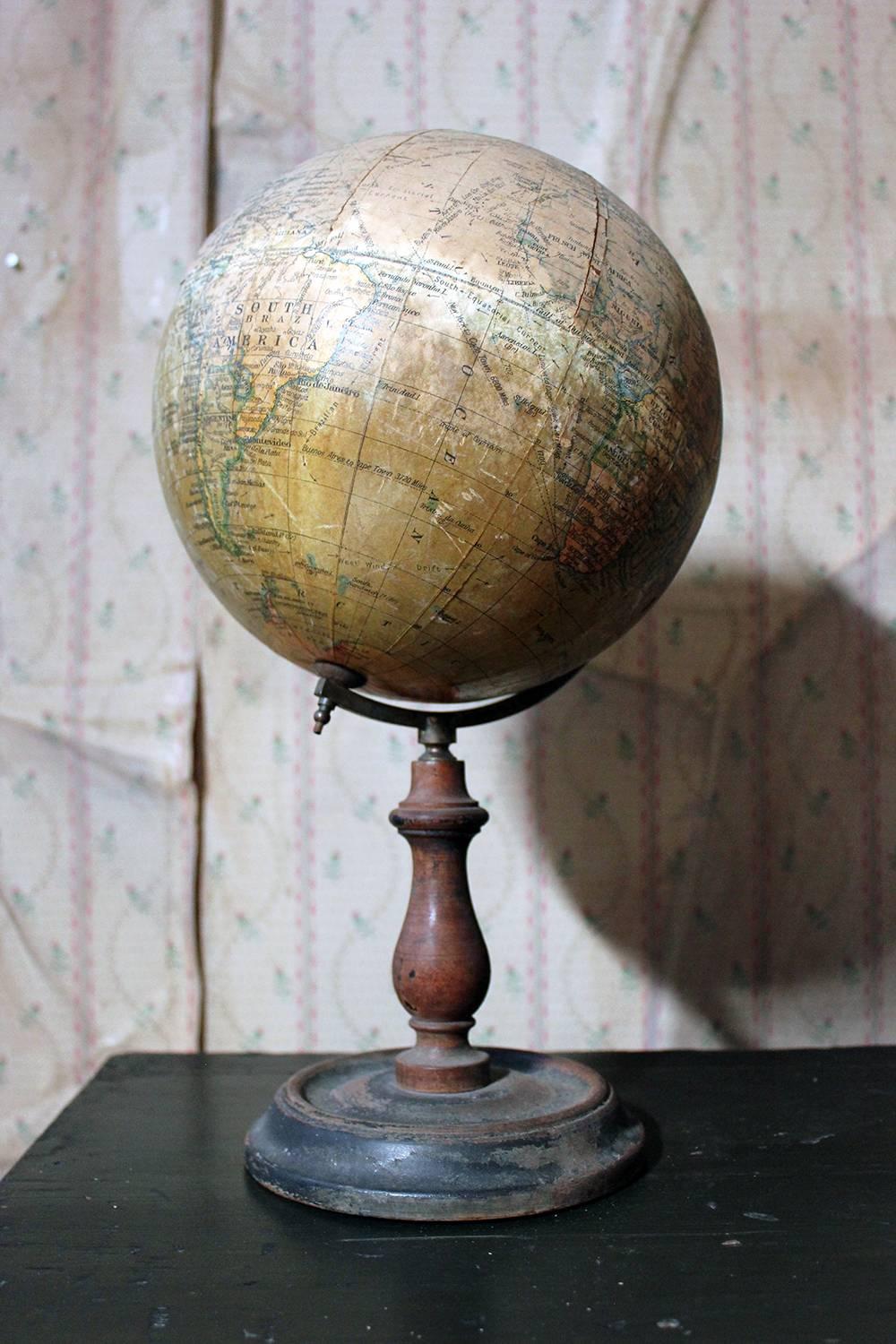 Early 20th Century 8” Terrestrial Table Globe ‘Geographia’, circa 1920-1925 5