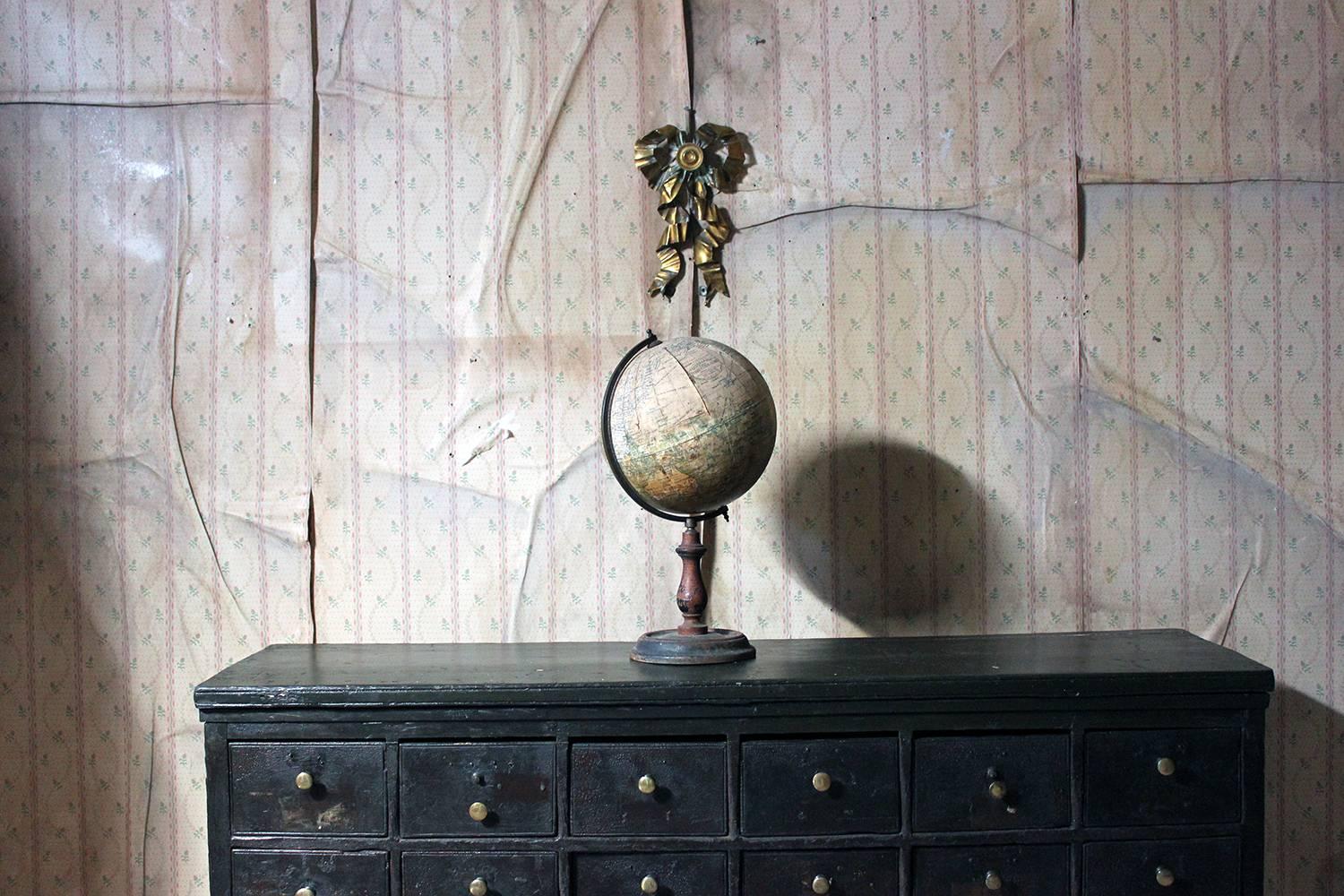 Early 20th Century 8” Terrestrial Table Globe ‘Geographia’, circa 1920-1925 10