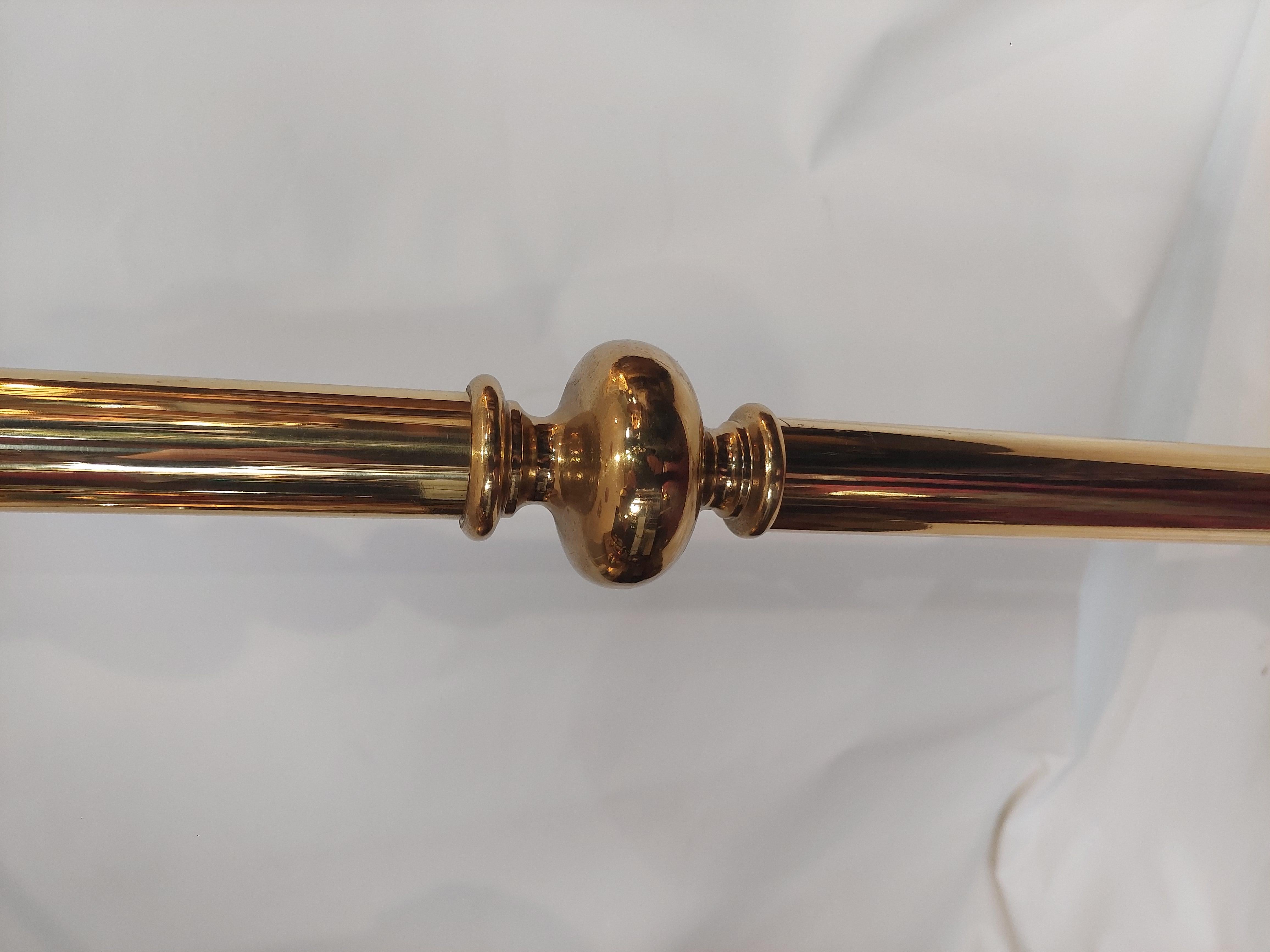 Lampe standard en laiton Art Nouveau du début du 20e siècle en vente 4