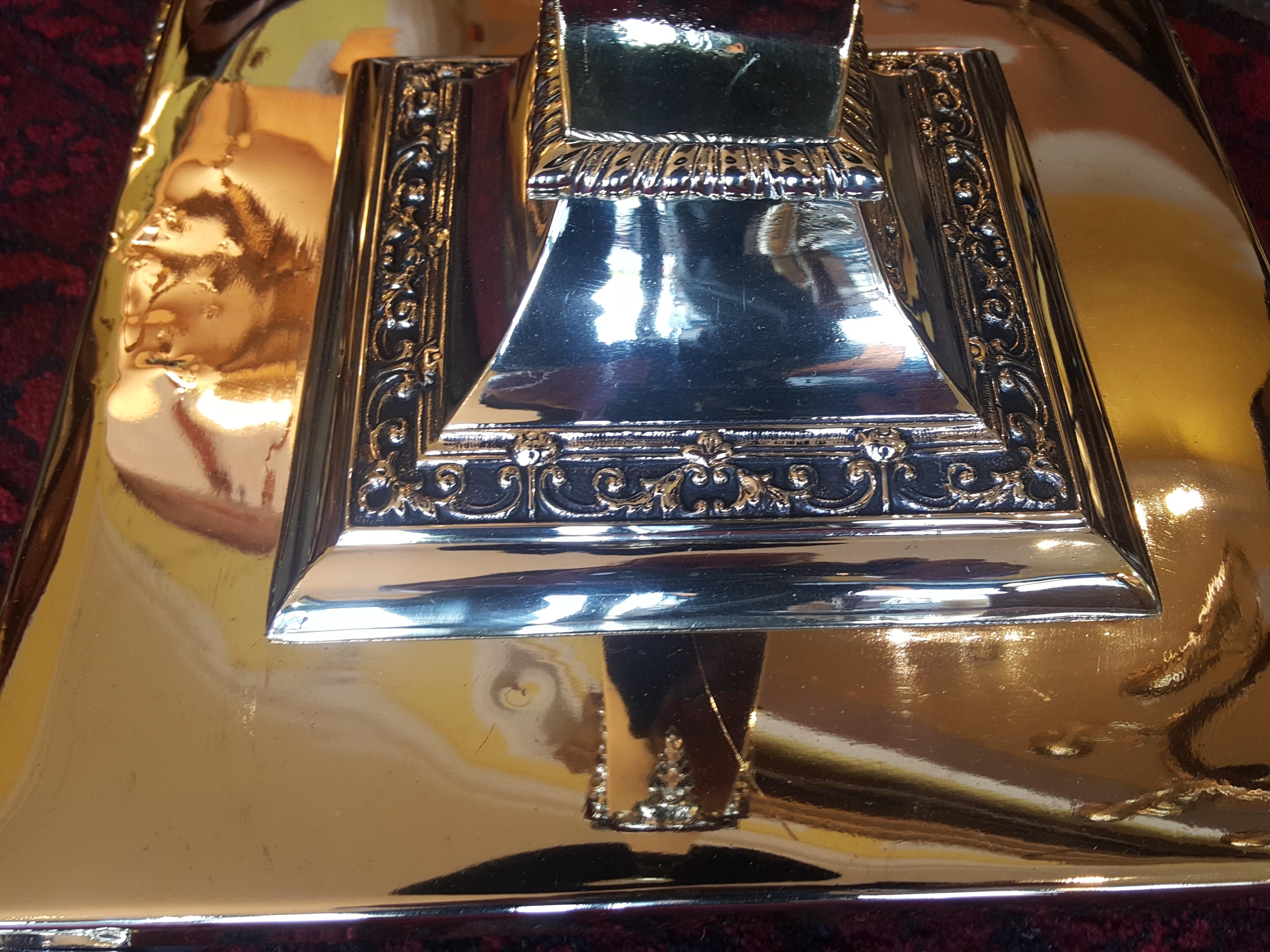 English Early 20thC Brass Adjustable Standard Lamp