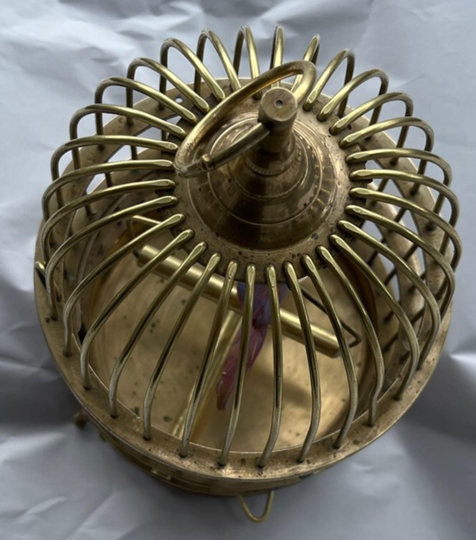 American Early 20Thc Brass Bird Cage For Sale