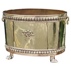 Early 20thC Brass Wine Cooler or Planter