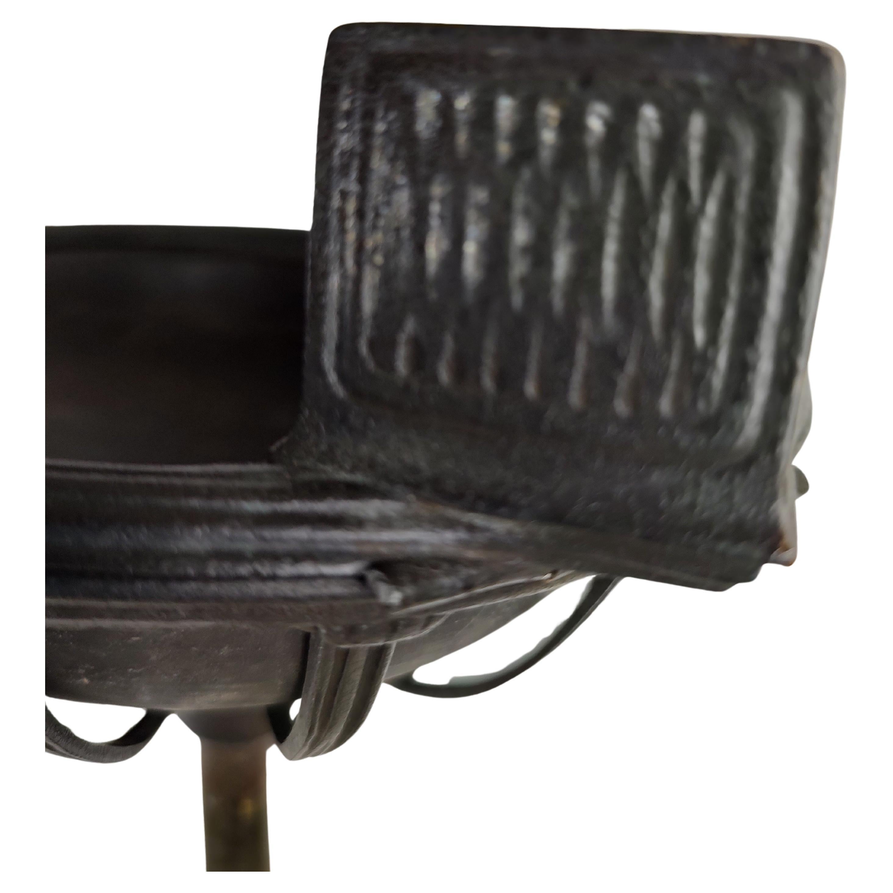 Porte-cendres et porte-allumettes en bronze du début du 20e siècle par Tiffany Studios New York Bon état - En vente à Port Jervis, NY