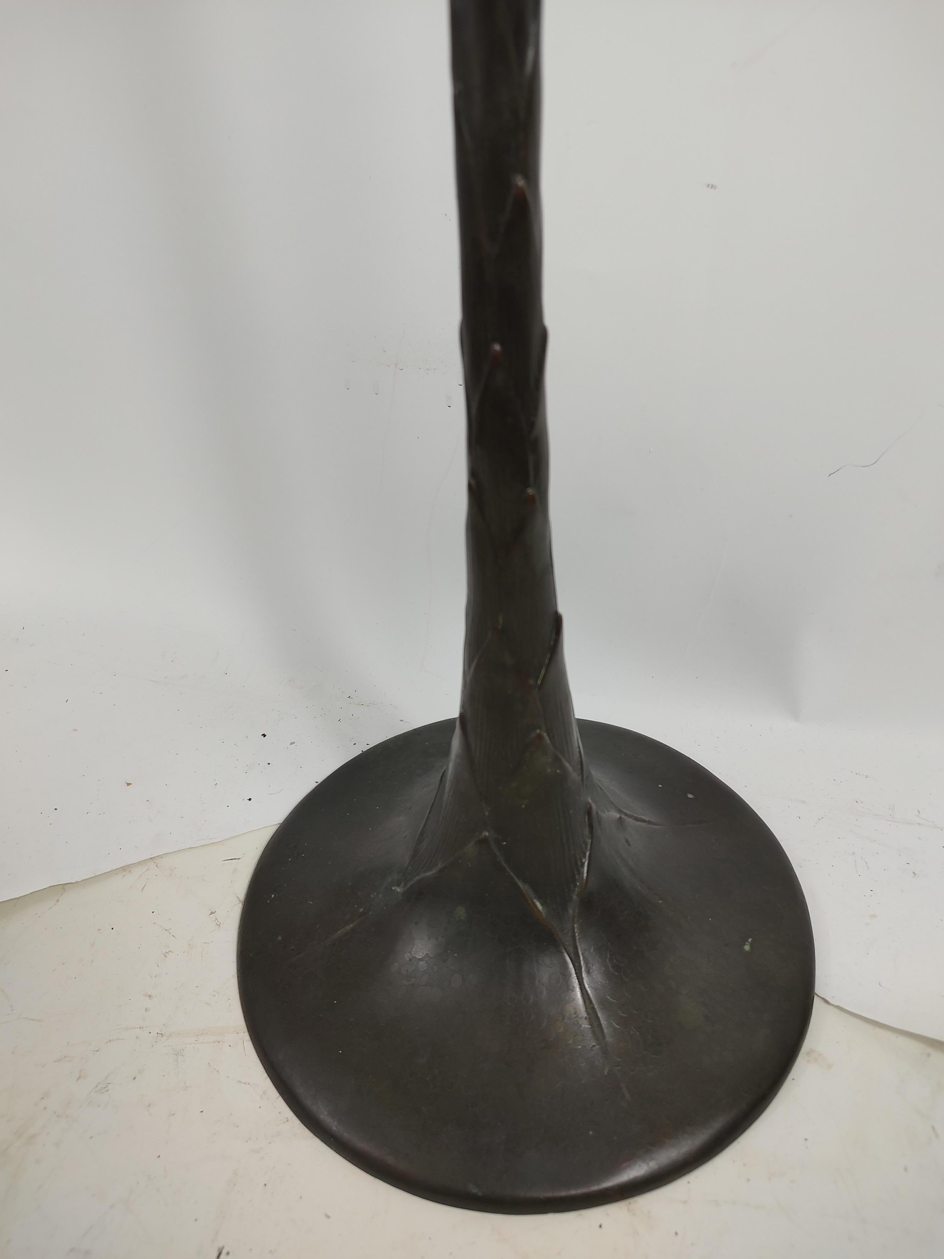 Early 20thC Bronze Ash Stand & Match Holder by Tiffany Studios New York For Sale 5