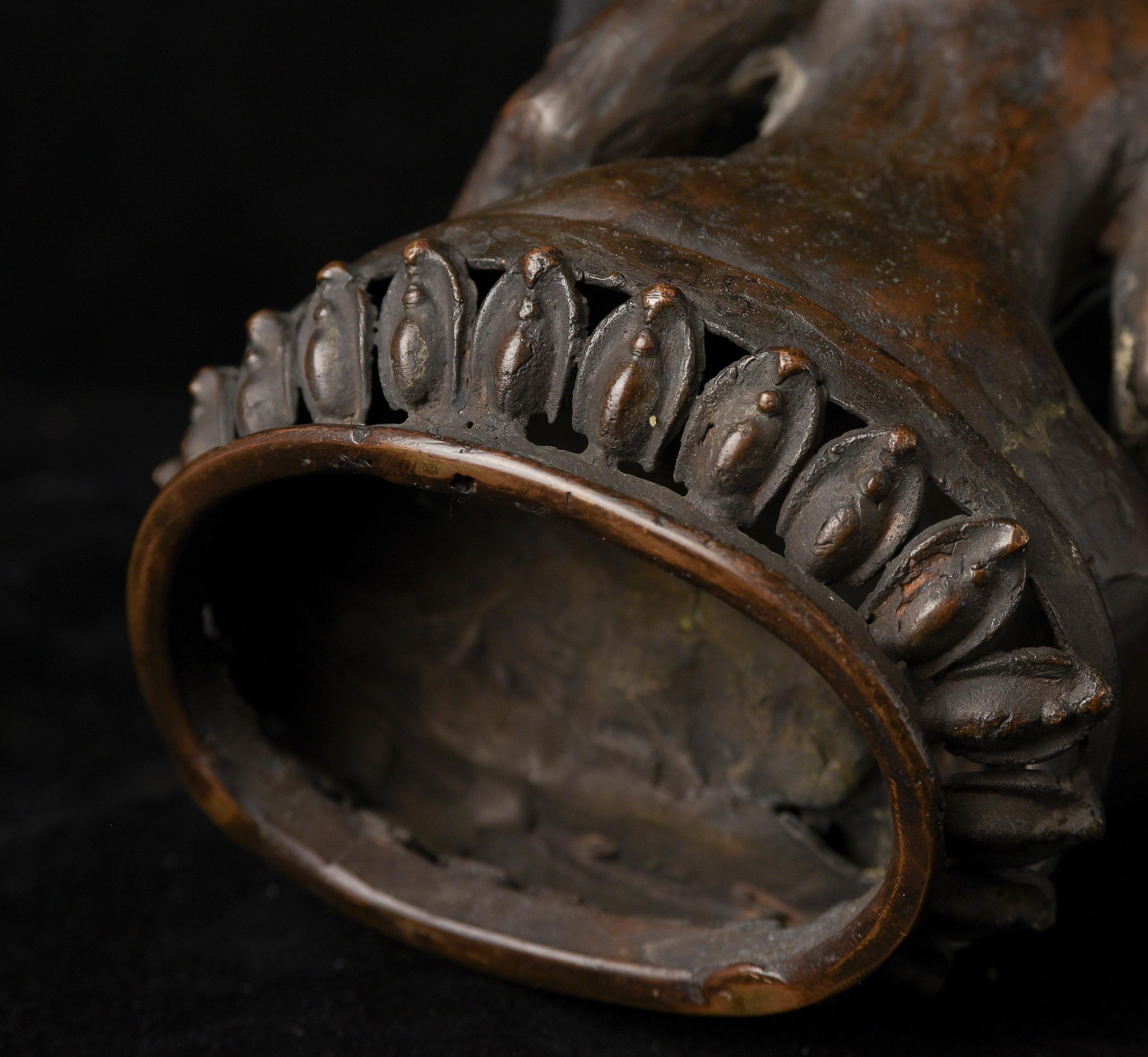 Early 20thC Bronze Jambahala-Nepalese-Buddhist - 10257 For Sale 1