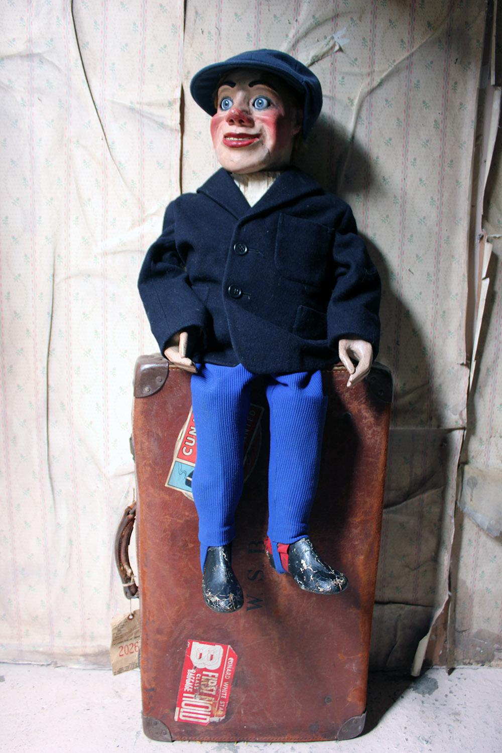 Early 20th Century Cased Ventriloquist’s Dummy by Arthur Quisto 7
