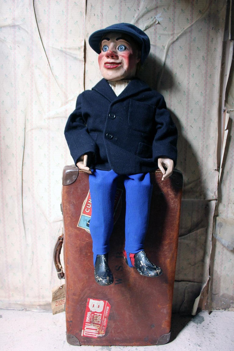 Early 20th Century Cased Ventriloquist’s Dummy by Arthur Quisto at 1stDibs