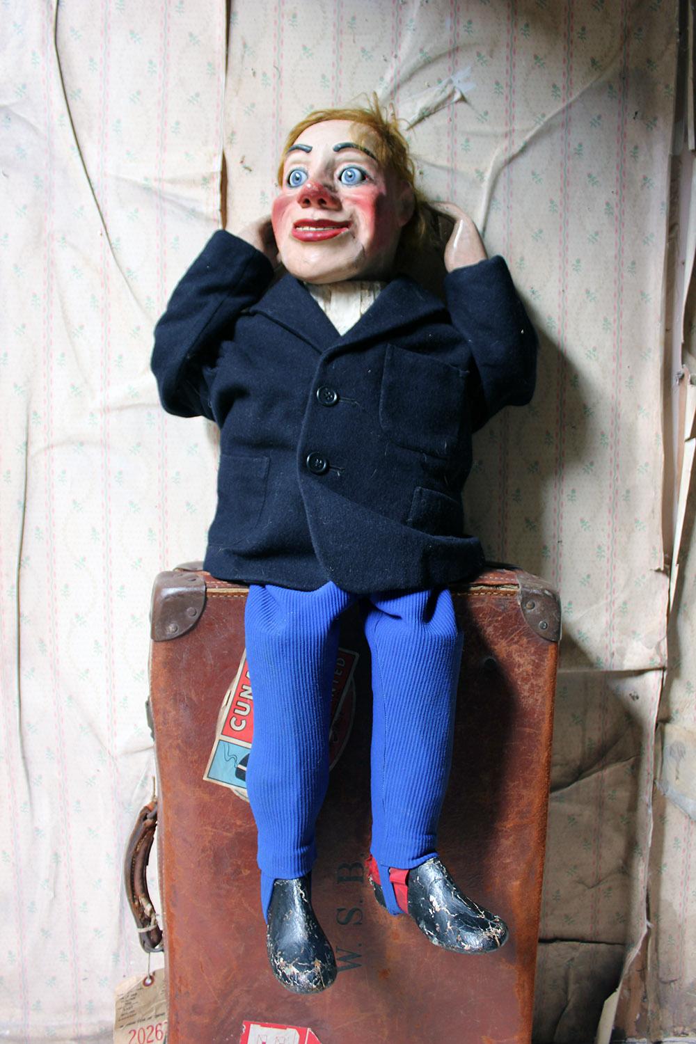 Early 20th Century Cased Ventriloquist’s Dummy by Arthur Quisto 8