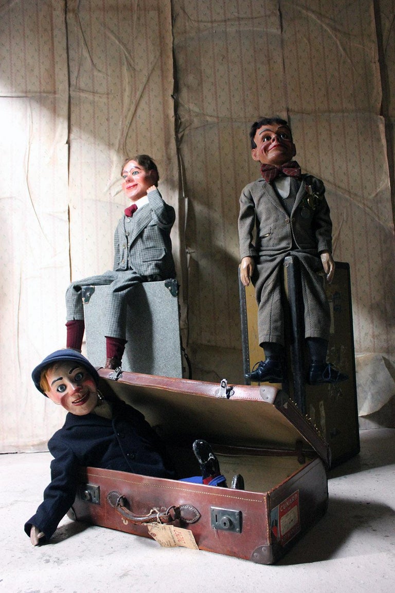 Early 20th Century Cased Ventriloquist’s Dummy by Arthur Quisto at 1stDibs