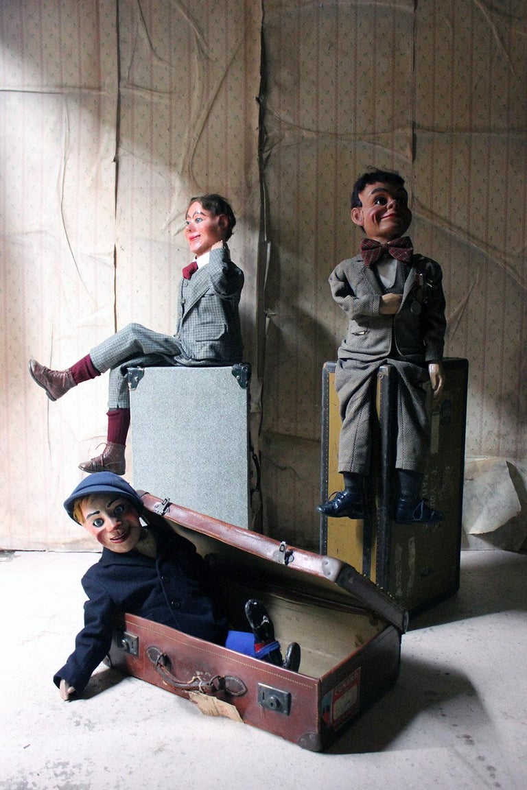 Early 20th Century Cased Ventriloquist’s Dummy by Arthur Quisto at 1stDibs