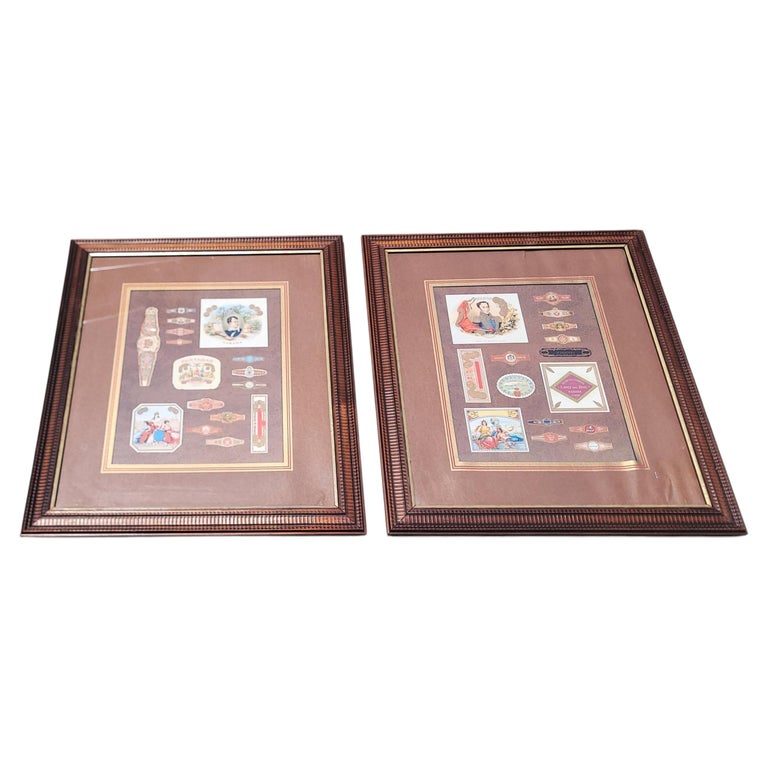 tobacco memorabilia Attention cigar collectors-these glass advertising panels to old cigar displays likely date to the 1940s, give or take a decade tobacco memorabilia collectors History-Collectors.com