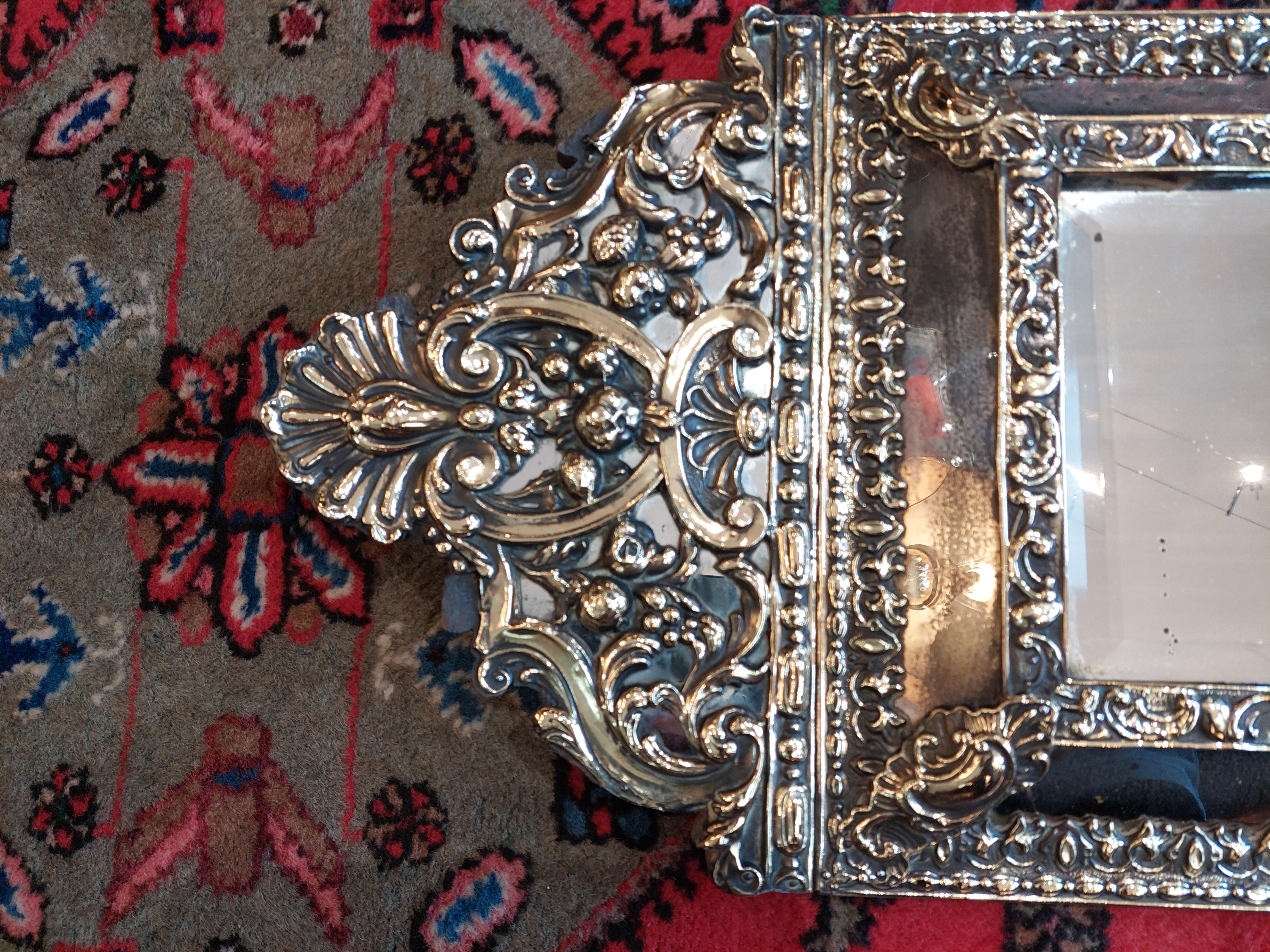 Miroir mural de style hollandais du début du 20e siècle Bon état - En vente à Altrincham, GB